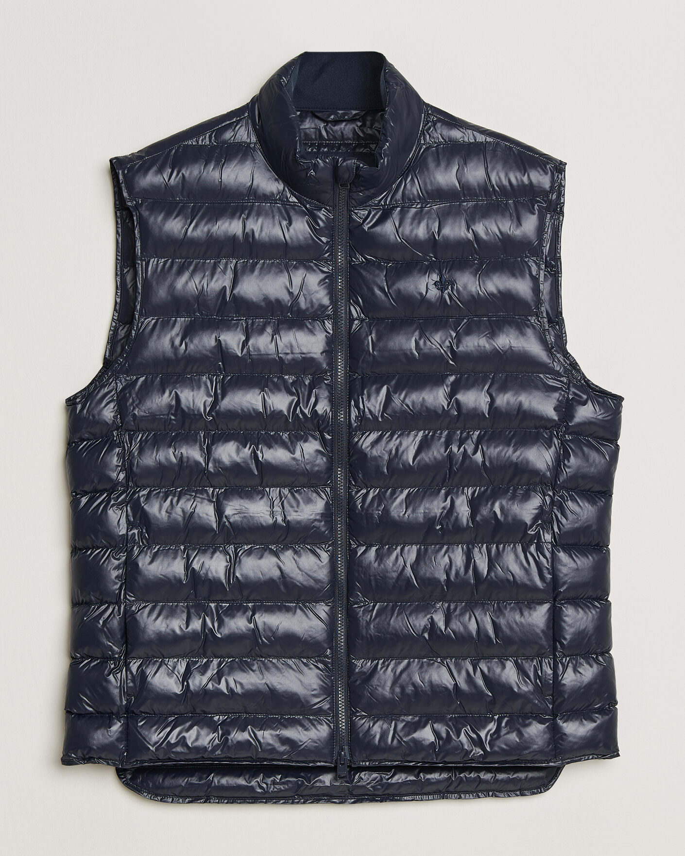 Hombres | Chalecos | Morris | Norfolk Liner Vest Glossy Navy