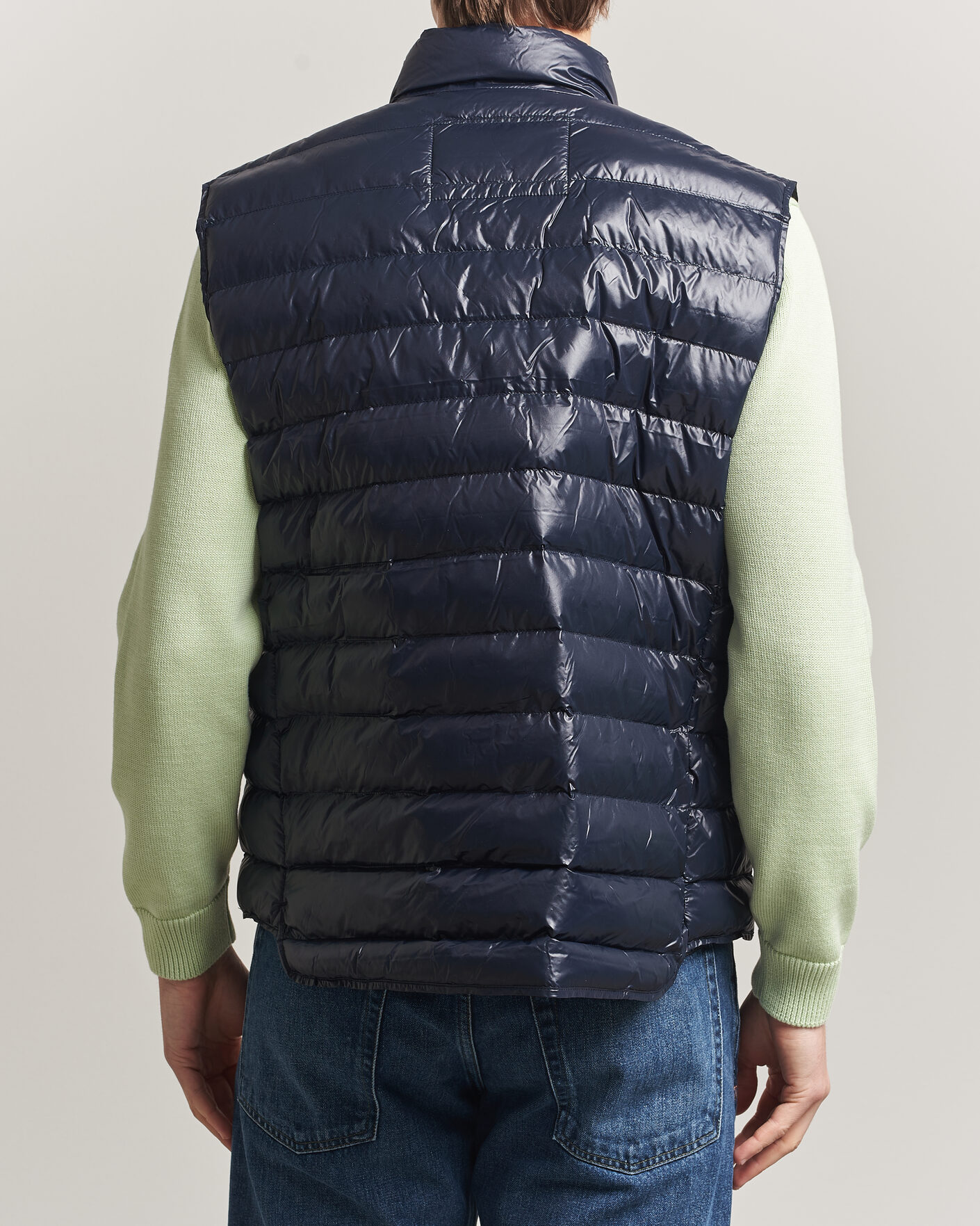 Hombres | Chalecos | Morris | Norfolk Liner Vest Glossy Navy