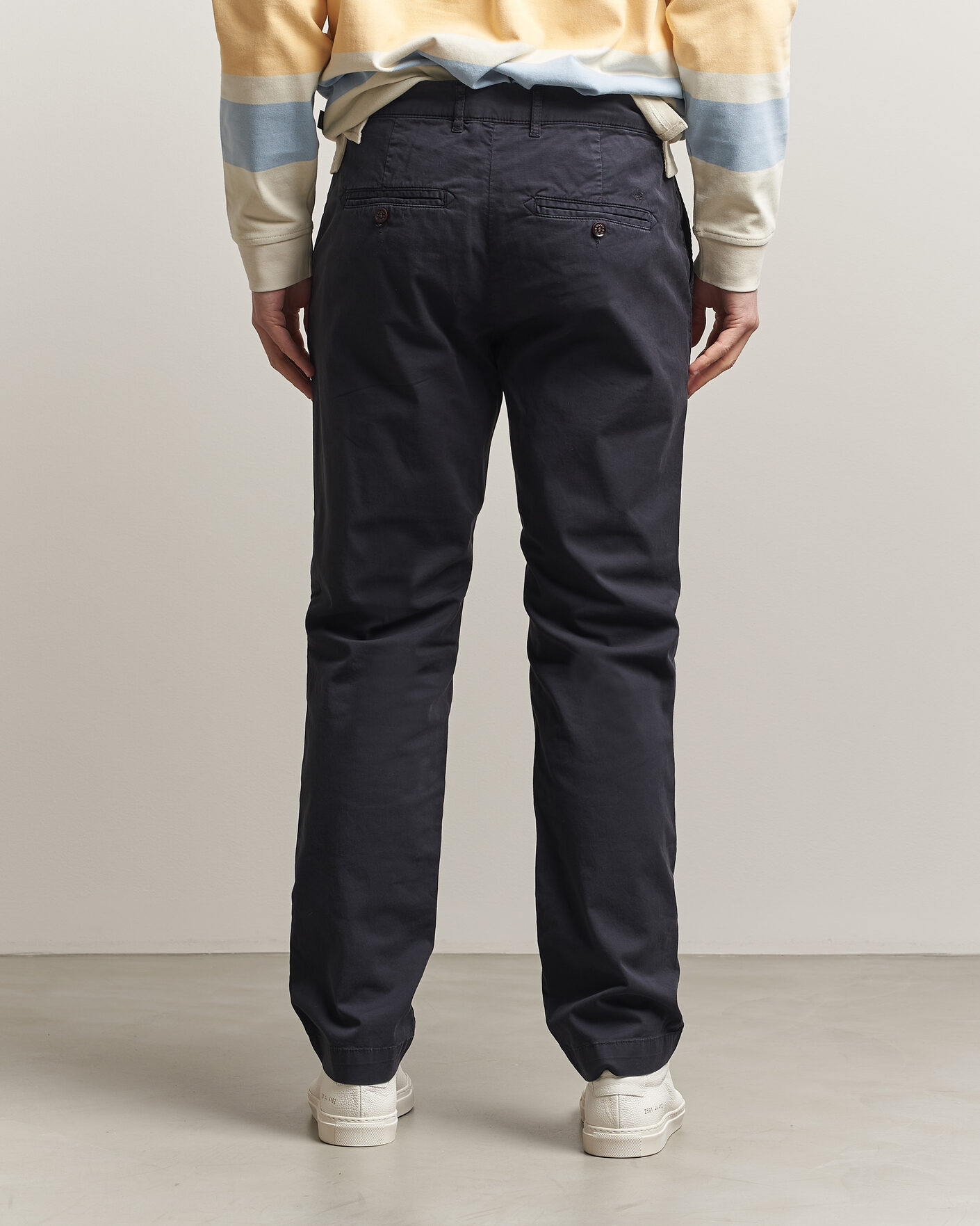 Hombres | Pantalones | Morris | Jeffrey Summer Chinos Dark Blue