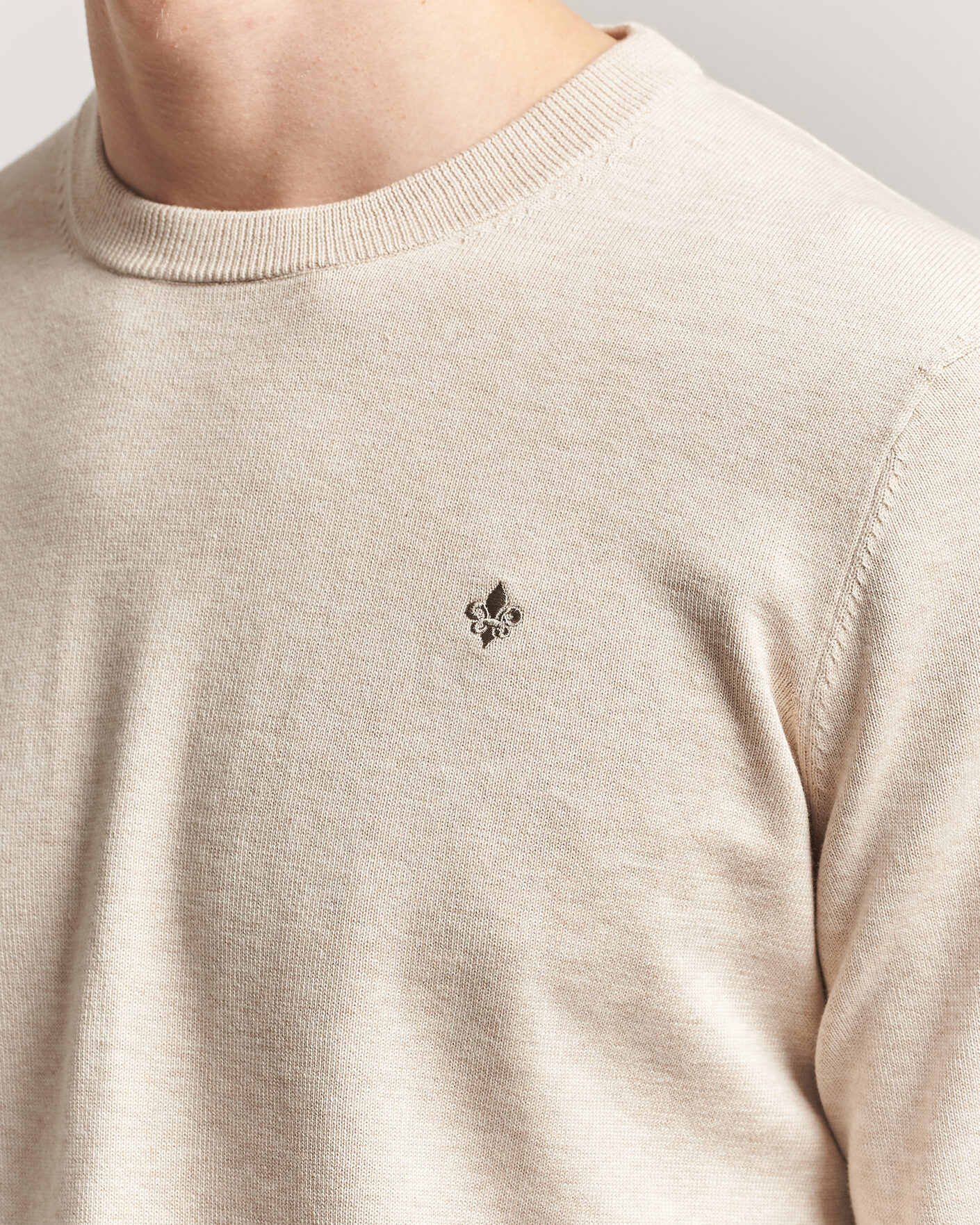 Hombres | Jerséis y prendas de punto | Morris | Riley Oneck Khaki