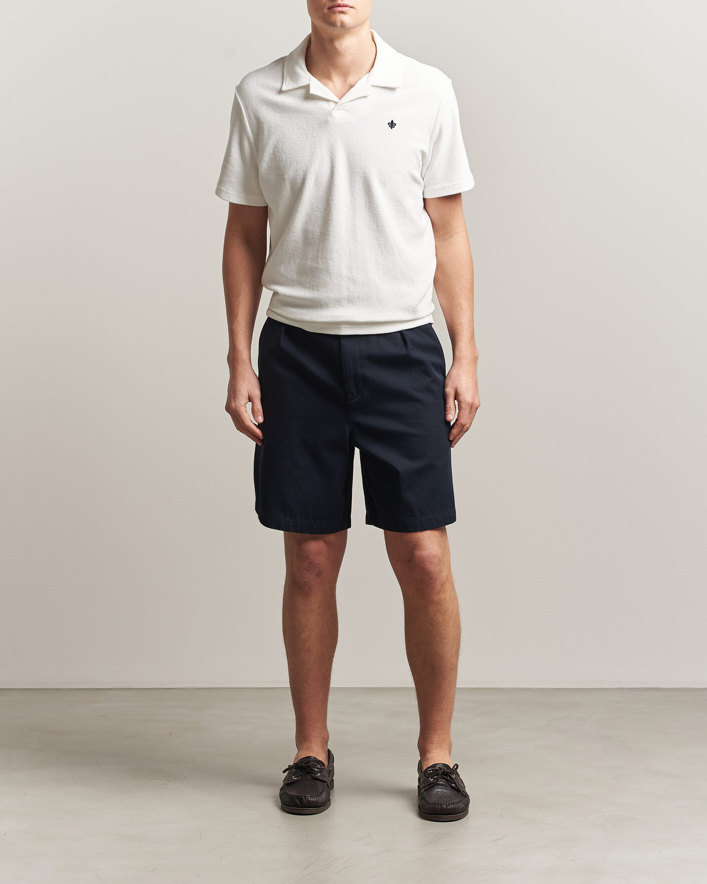 Hombres | Polos | Morris | Delon Terry Shirt Off White