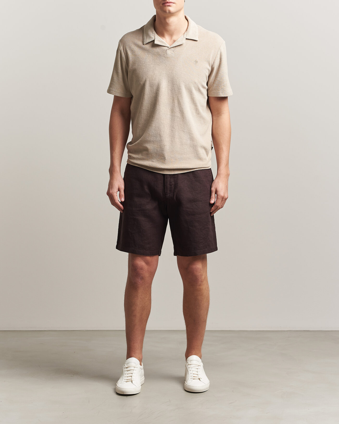 Hombres | Polos | Morris | Delon Terry Shirt Khaki