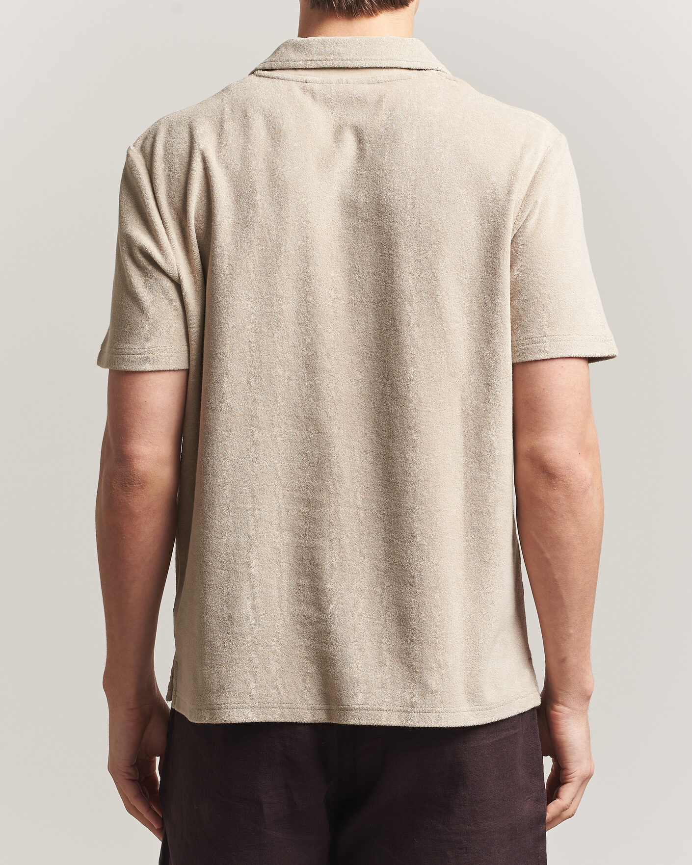 Hombres | Polos | Morris | Delon Terry Shirt Khaki