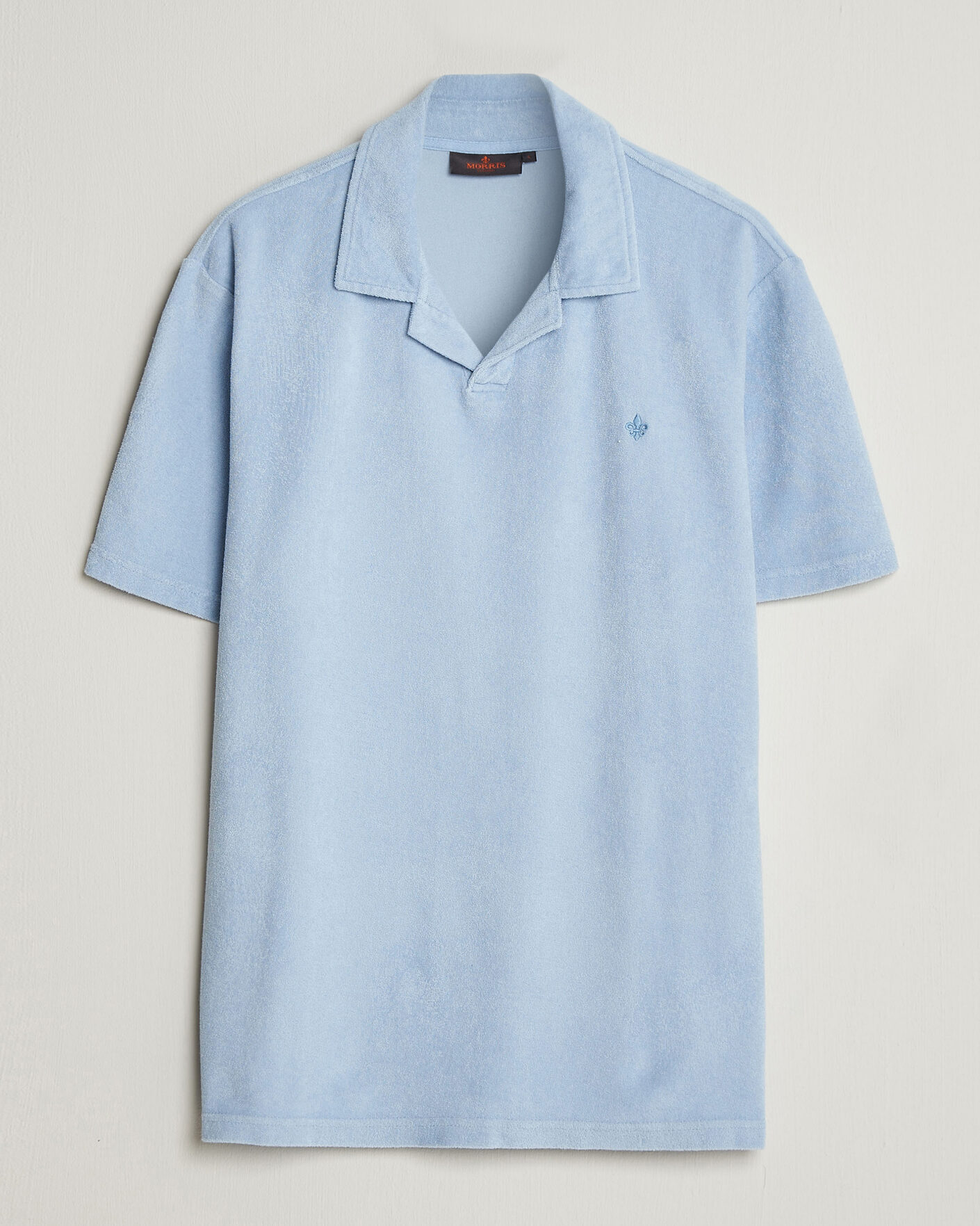 Hombres | Polos | Morris | Delon Terry Shirt Light Blue
