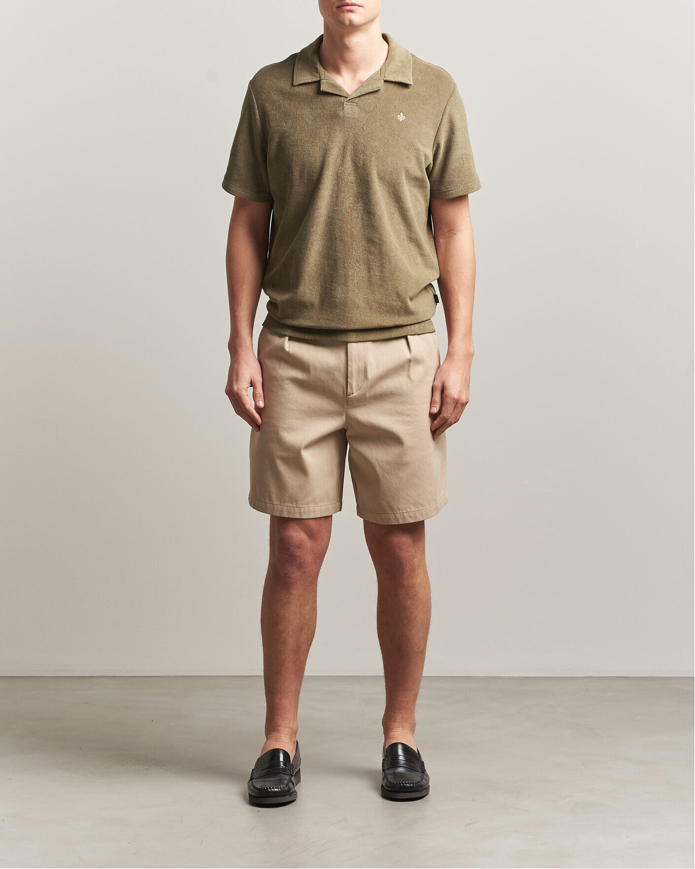 Hombres | Polos | Morris | Delon Terry Shirt Olive