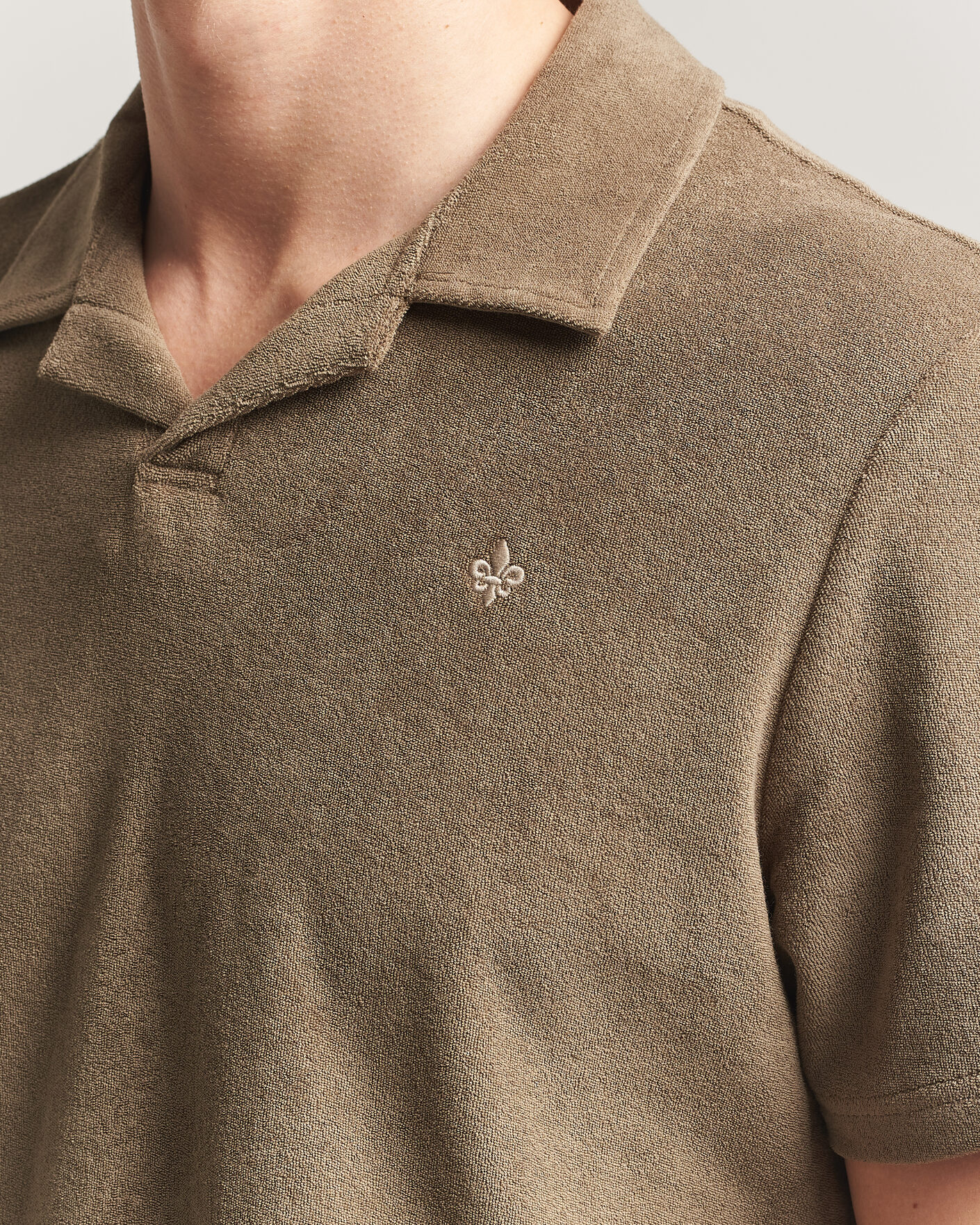 Hombres | Polos | Morris | Delon Terry Shirt Olive