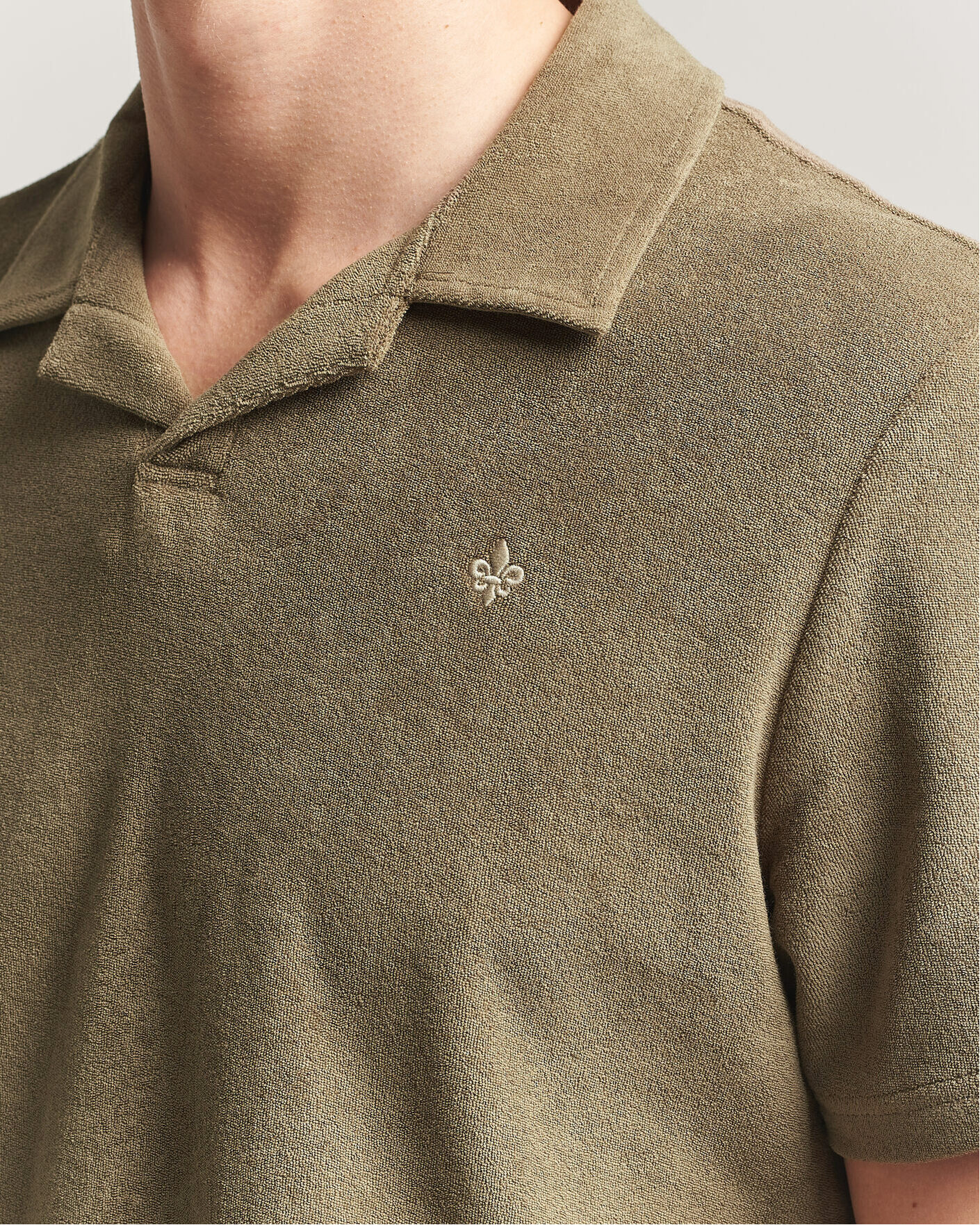 Hombres | Polos | Morris | Delon Terry Shirt Olive