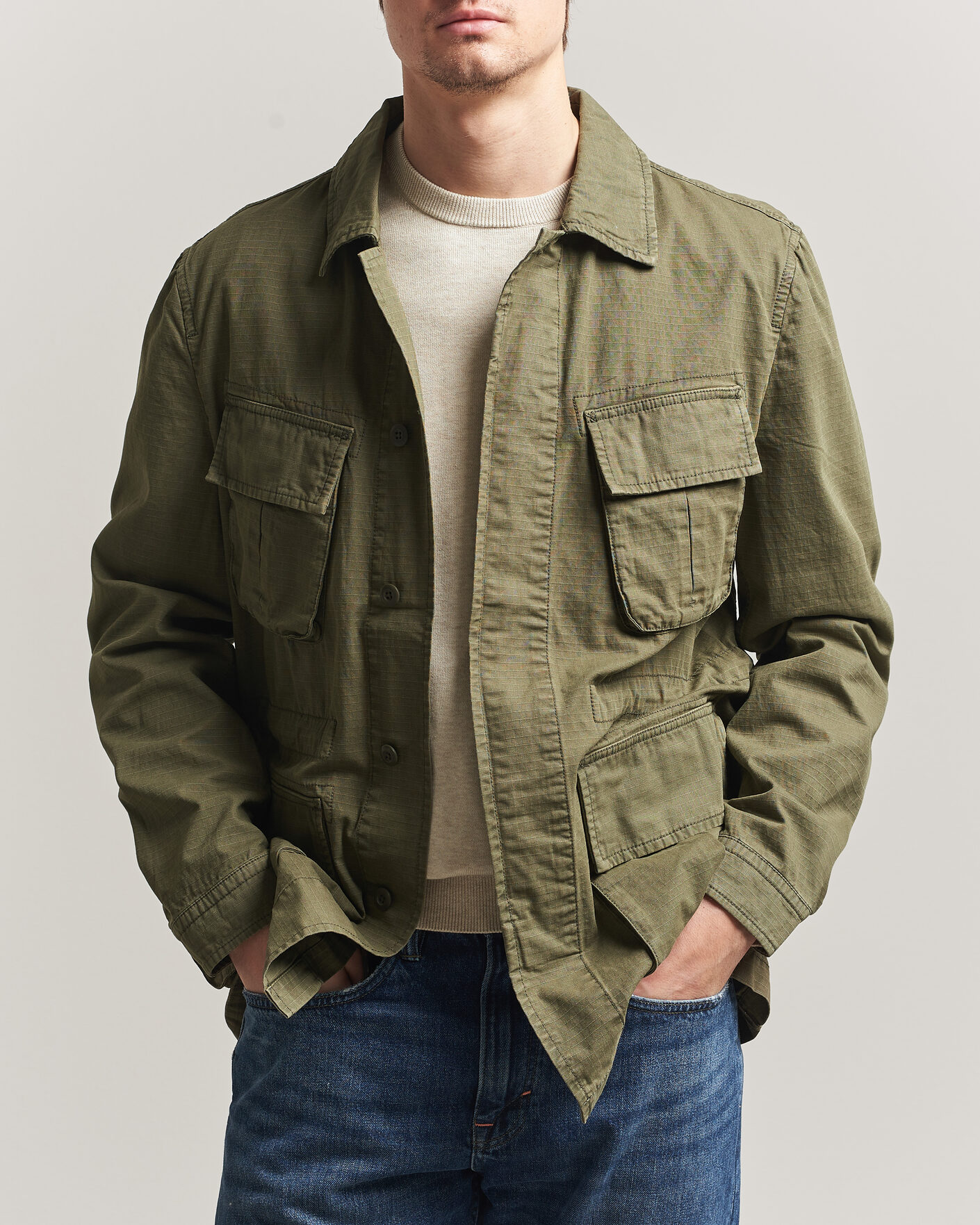 Hombres | Abrigos y chaquetas | Morris | Graham Field Jacket Olive