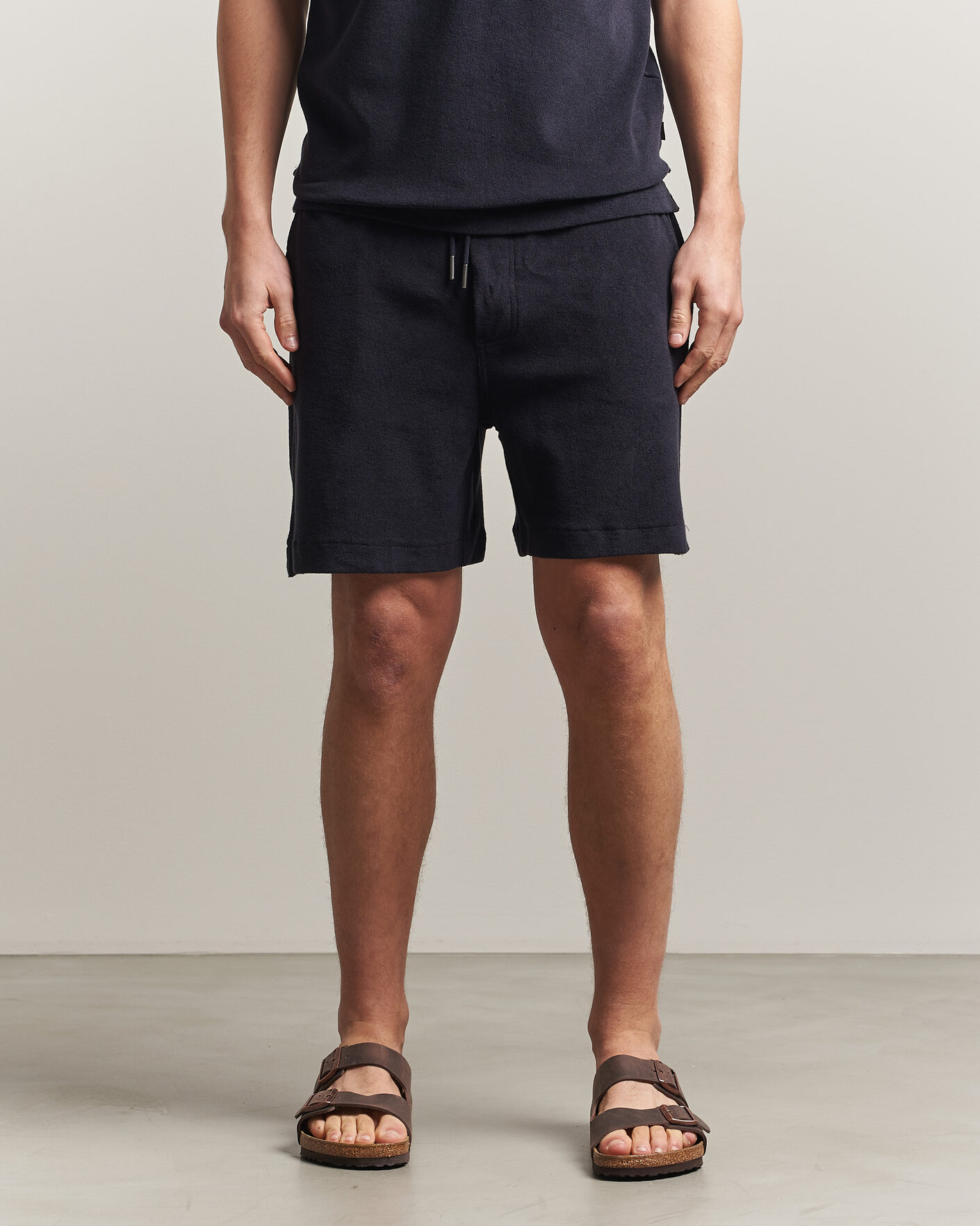 Hombres | Pantalones cortos | Morris | Delon Terry Shorts Navy