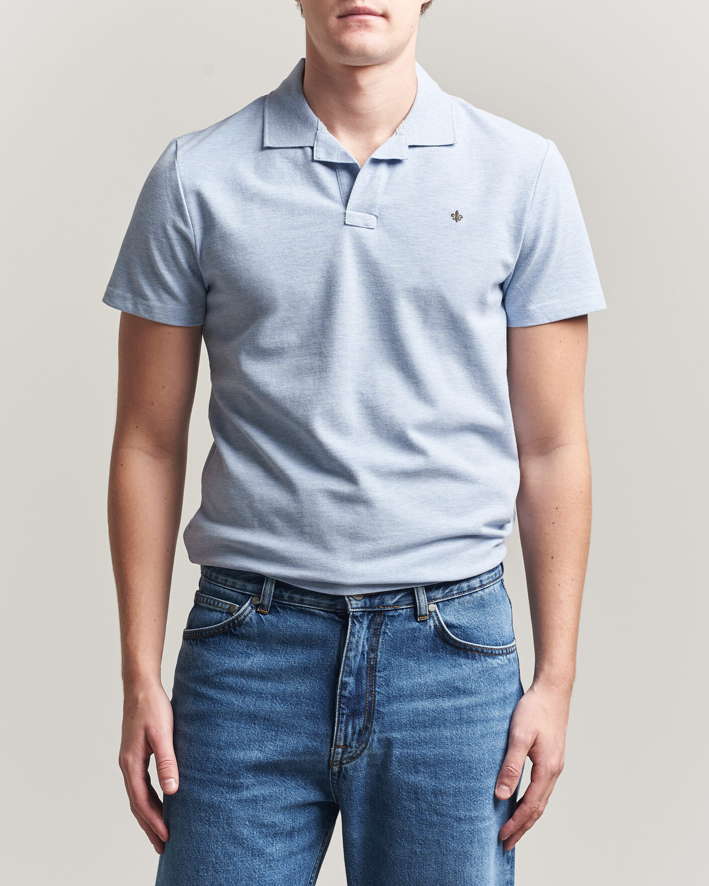 Hombres | Polos | Morris | Dylan Pique Light Blue