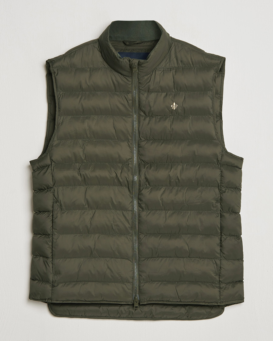 Hombres | Chalecos | Morris | Norfolk Liner Vest Olive