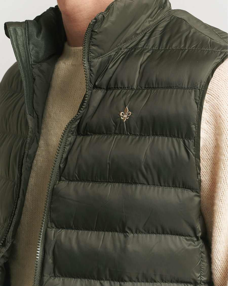 Hombres | Chalecos | Morris | Norfolk Liner Vest Olive