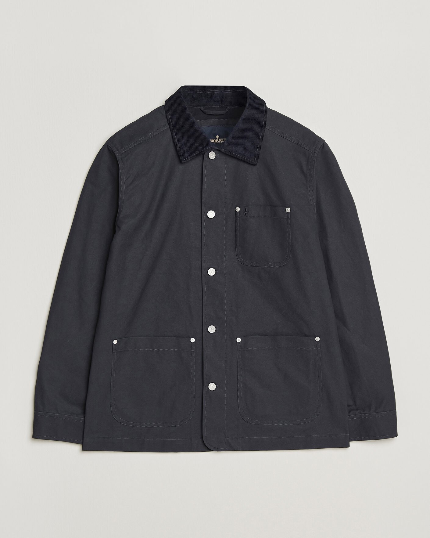 Hombres | Abrigos y chaquetas | Morris | Belmont Wax Shirt Jacket Navy
