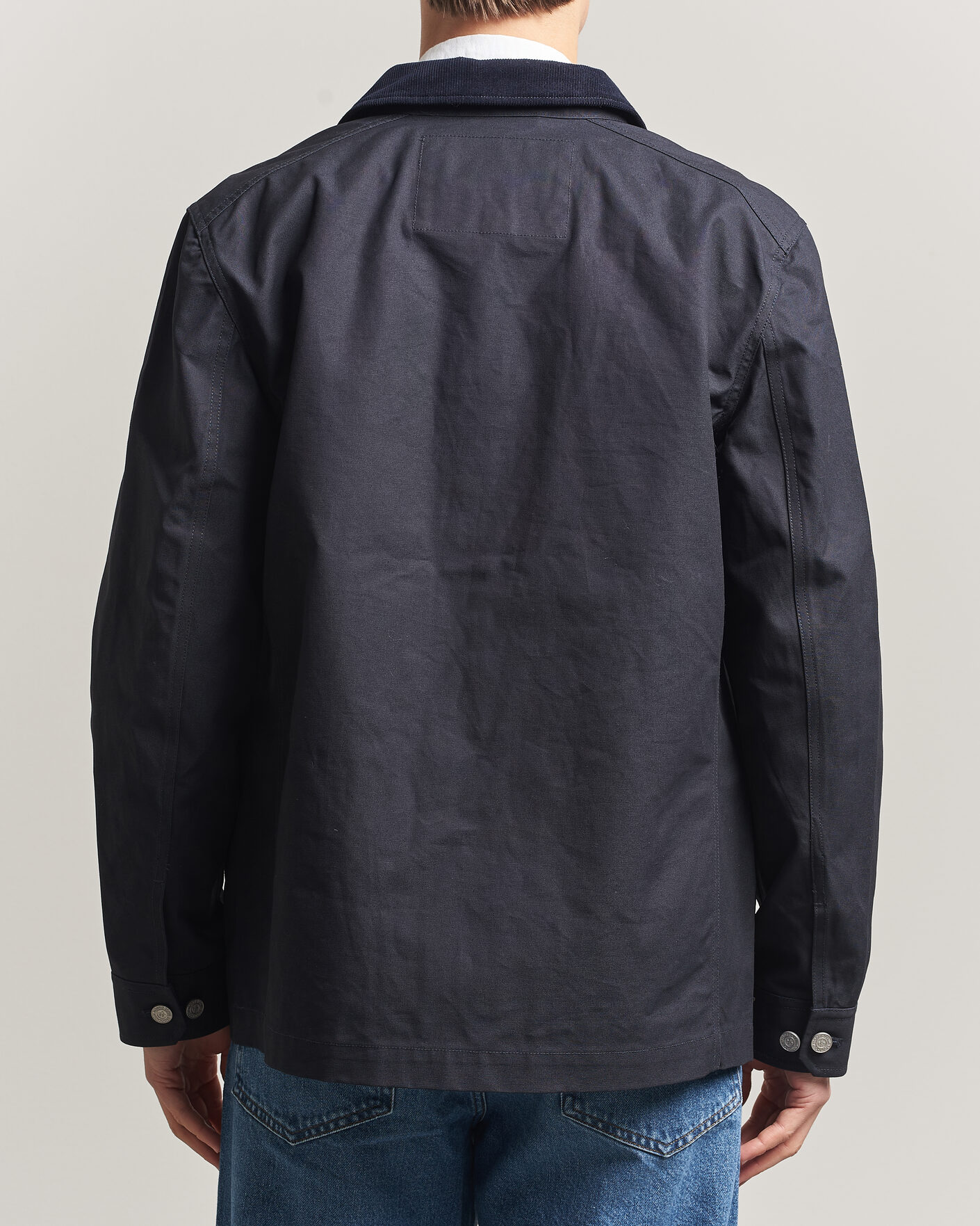 Hombres | Abrigos y chaquetas | Morris | Belmont Wax Shirt Jacket Navy