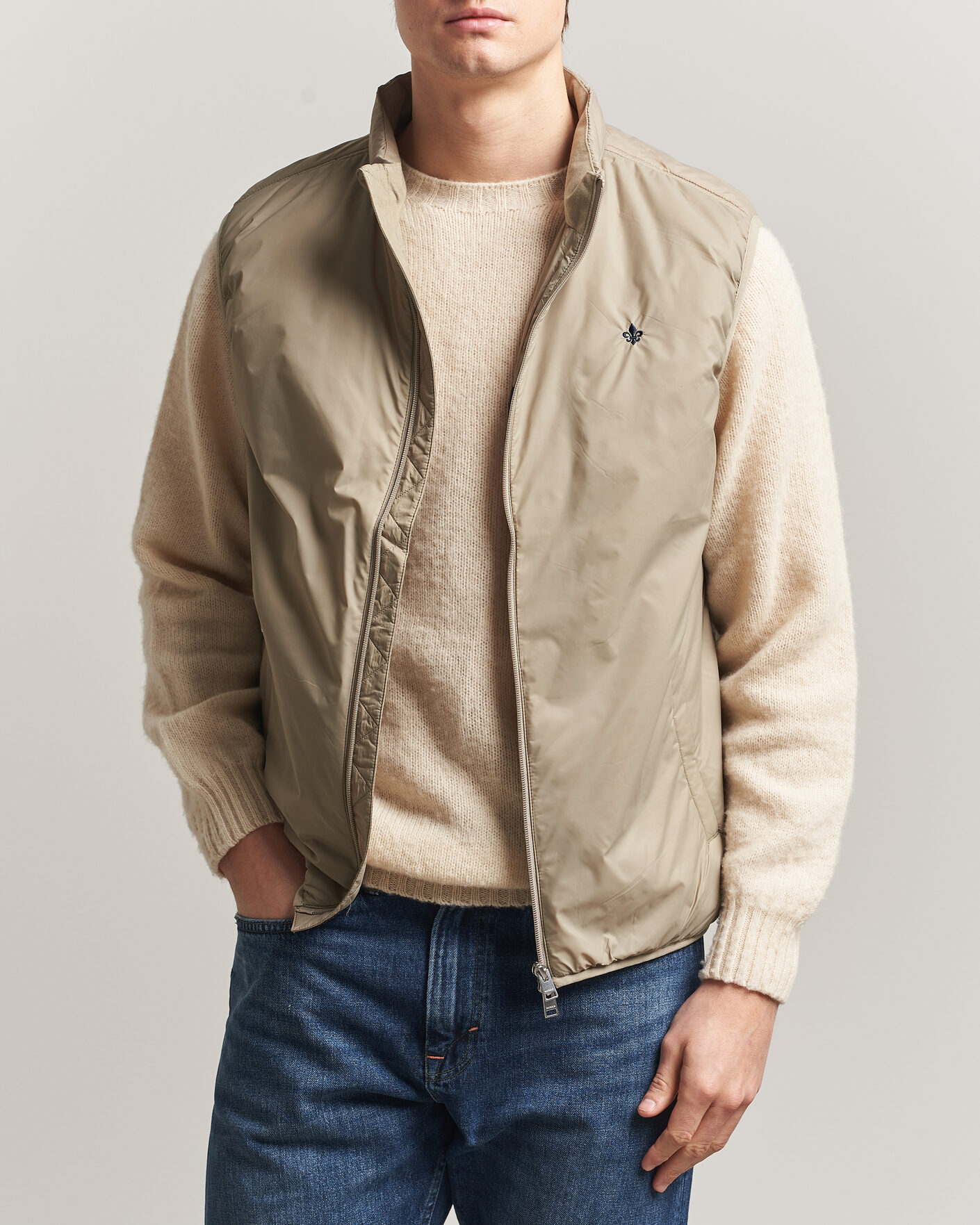 Hombres | Chalecos | Morris | Bradley Padded Vest Khaki