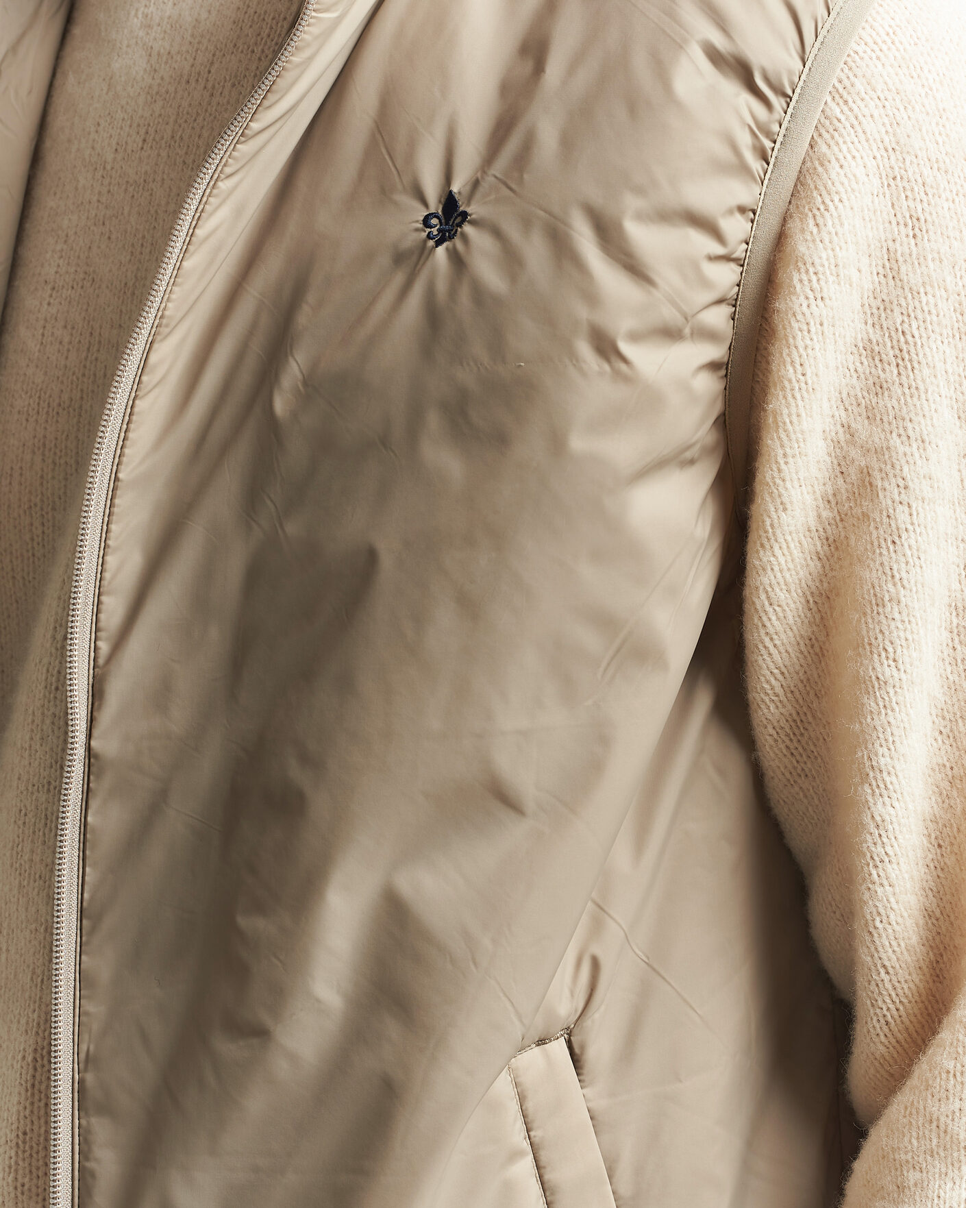 Hombres | Chalecos | Morris | Bradley Padded Vest Khaki