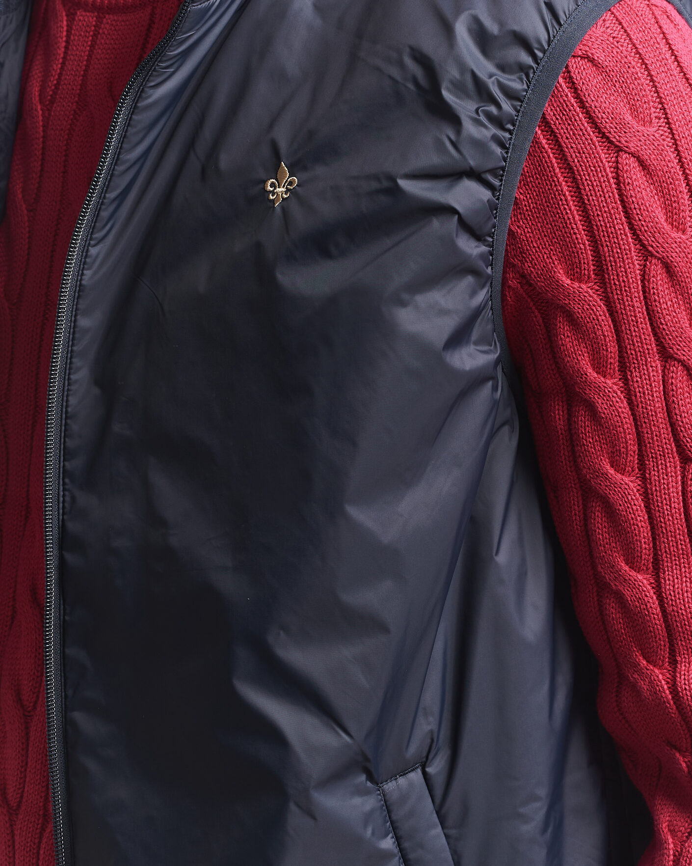 Hombres | Chalecos | Morris | Bradley Padded Vest Navy