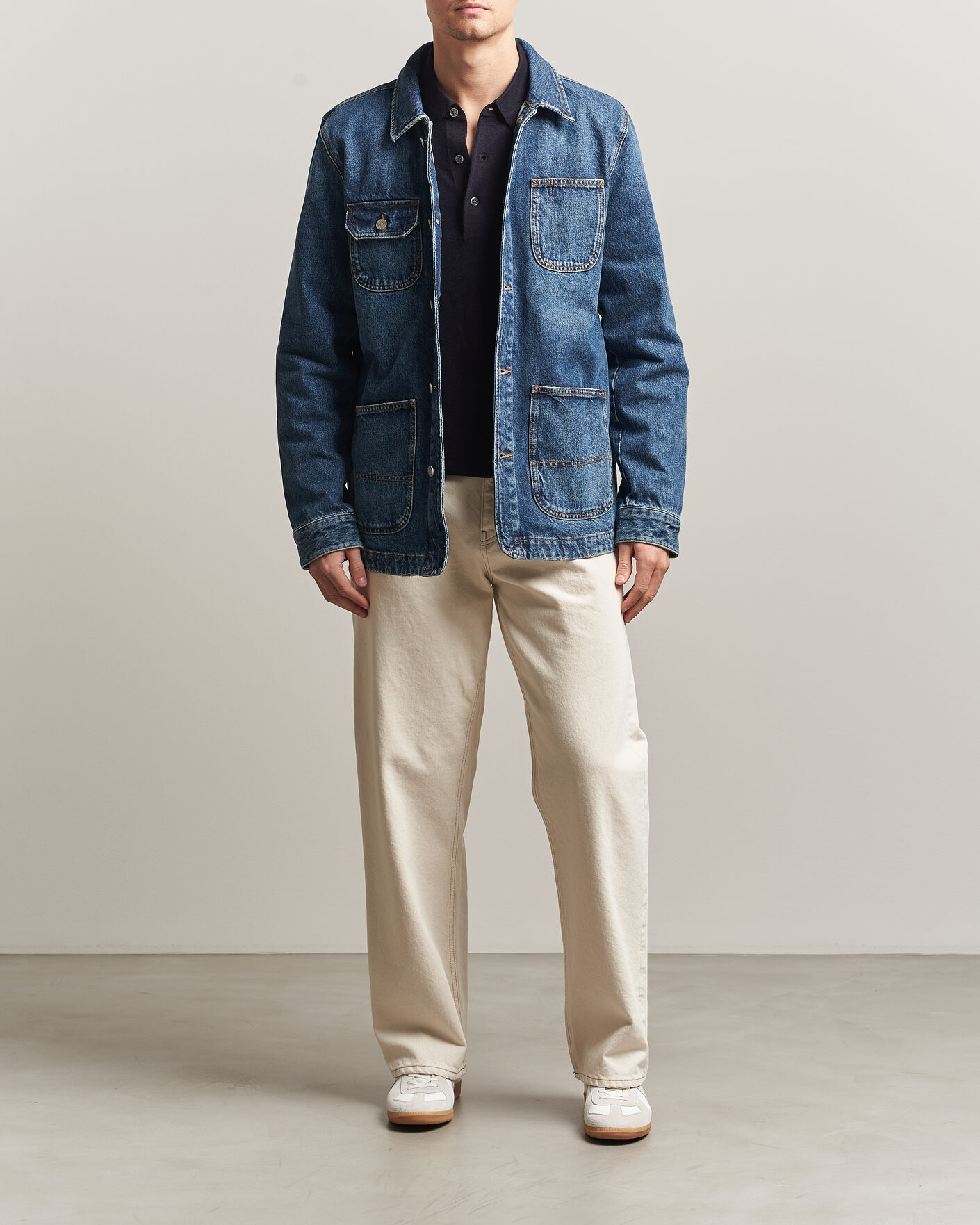 Hombres | Abrigos y chaquetas | Morris | Denim Shirt Jacket Blue