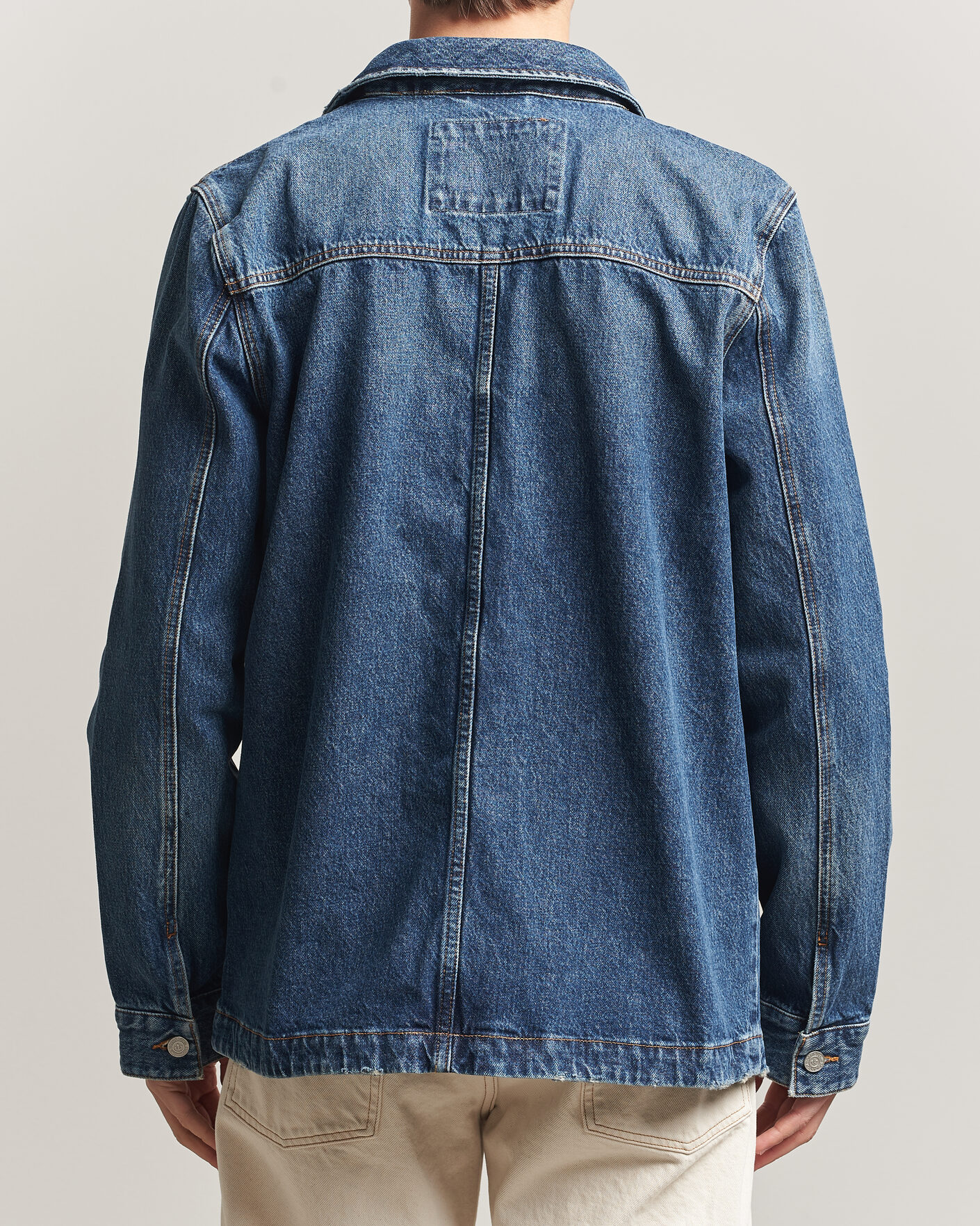 Hombres | Abrigos y chaquetas | Morris | Denim Shirt Jacket Blue