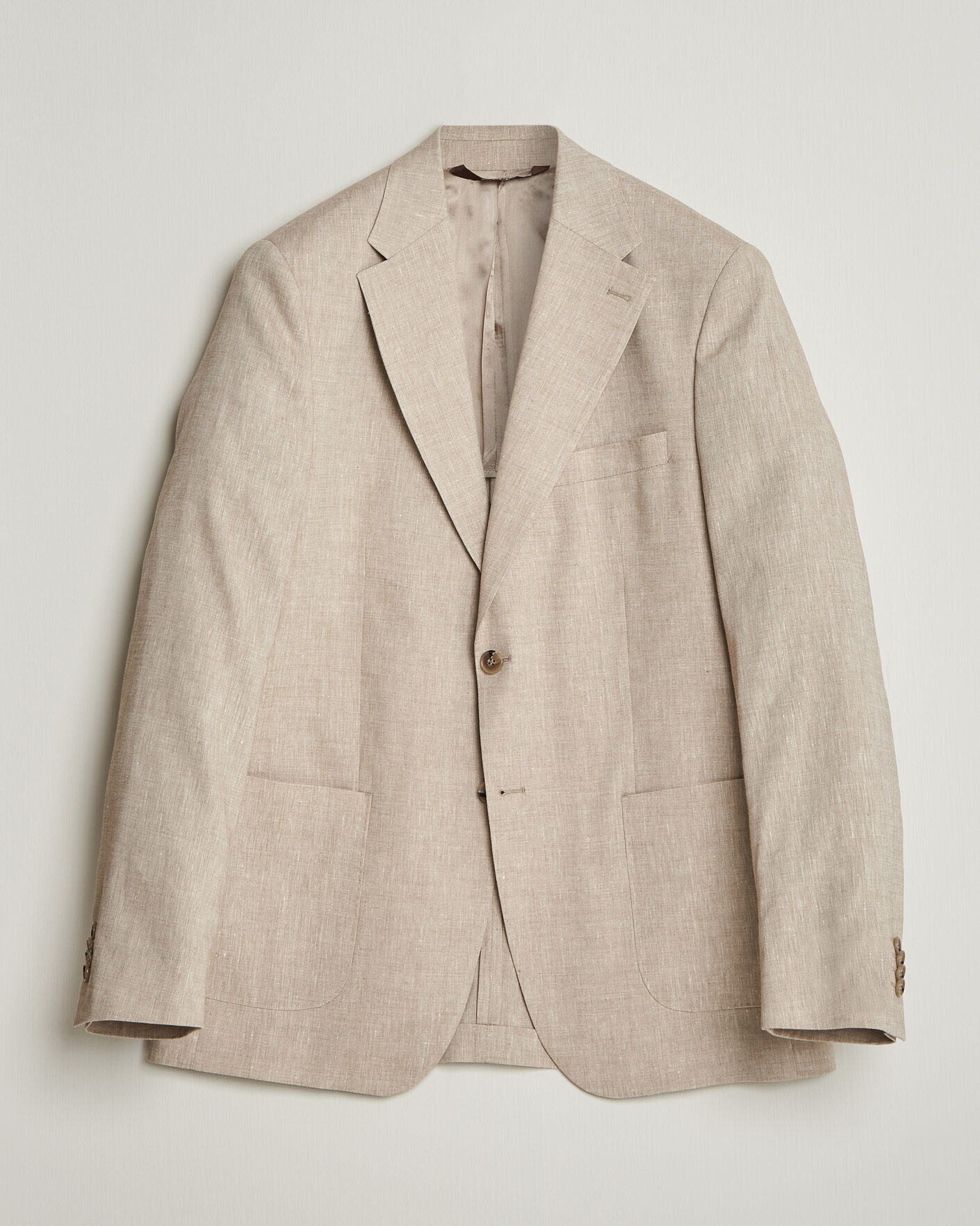 Hombres | Blazers | Morris | Linen Suit Blazer Khaki