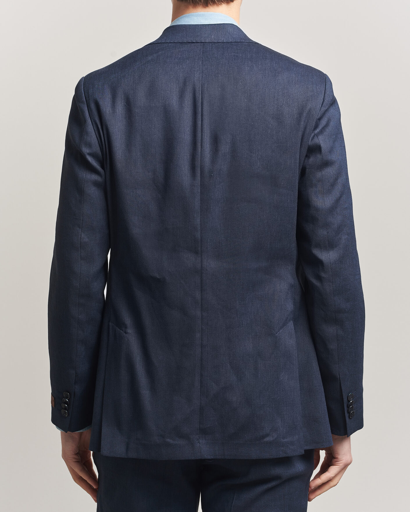 Hombres | Blazers | Morris | Linen Suit Blazer Navy