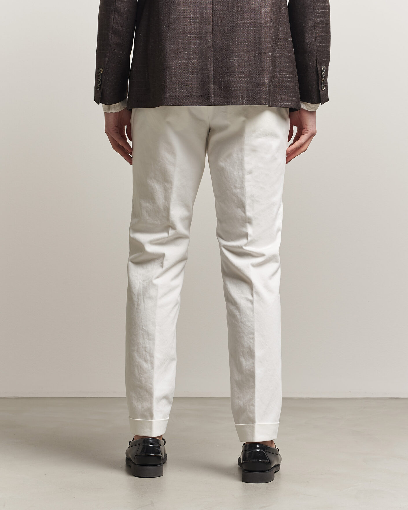 Hombres | Pantalones | Morris | Jack Cotton Trousers Off White