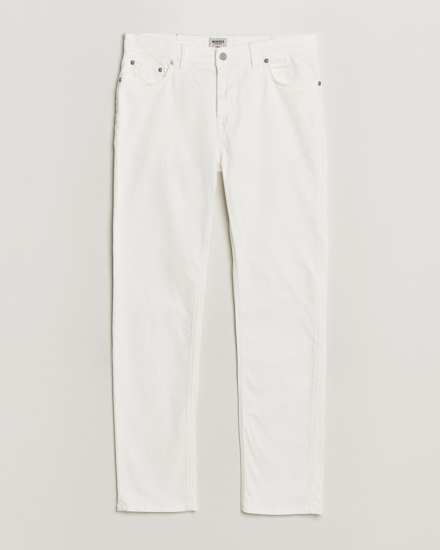 Hombres | Pantalones | Morris | James Brushed 5-Pocket Jeans Off White