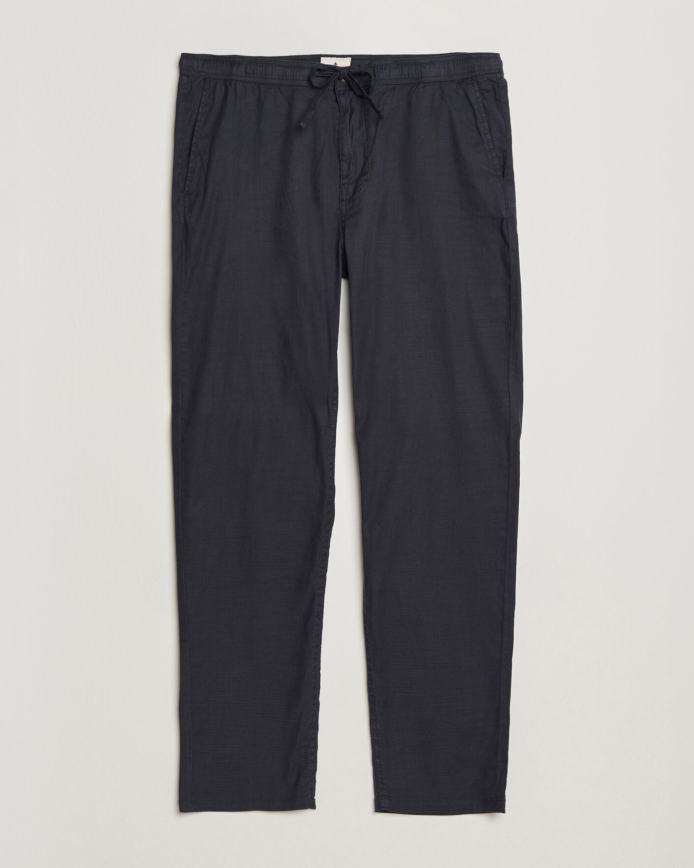 Hombres | Pantalones | Morris | Fenix Linen Trousers Navy