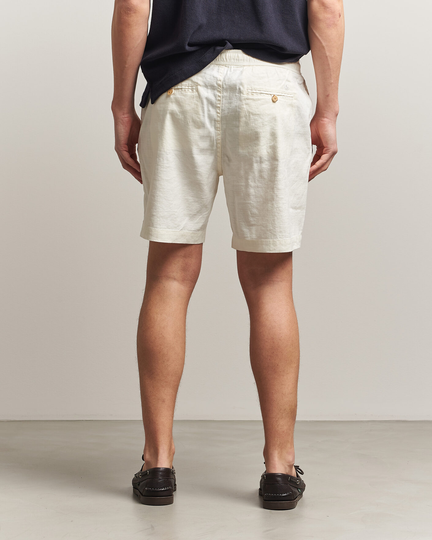 Hombres | Pantalones cortos | Morris | Fenix Linen Shorts Off White