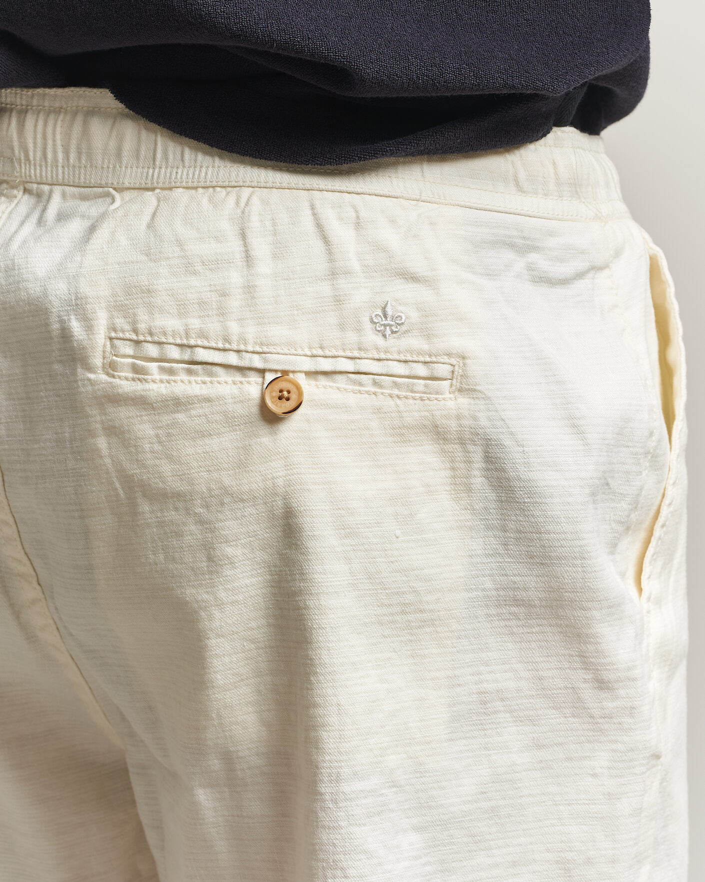 Hombres | Pantalones cortos | Morris | Fenix Linen Shorts Off White