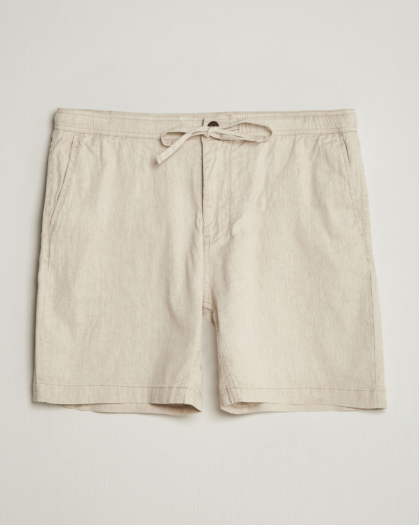Hombres | Pantalones cortos | Morris | Fenix Linen Shorts Khaki