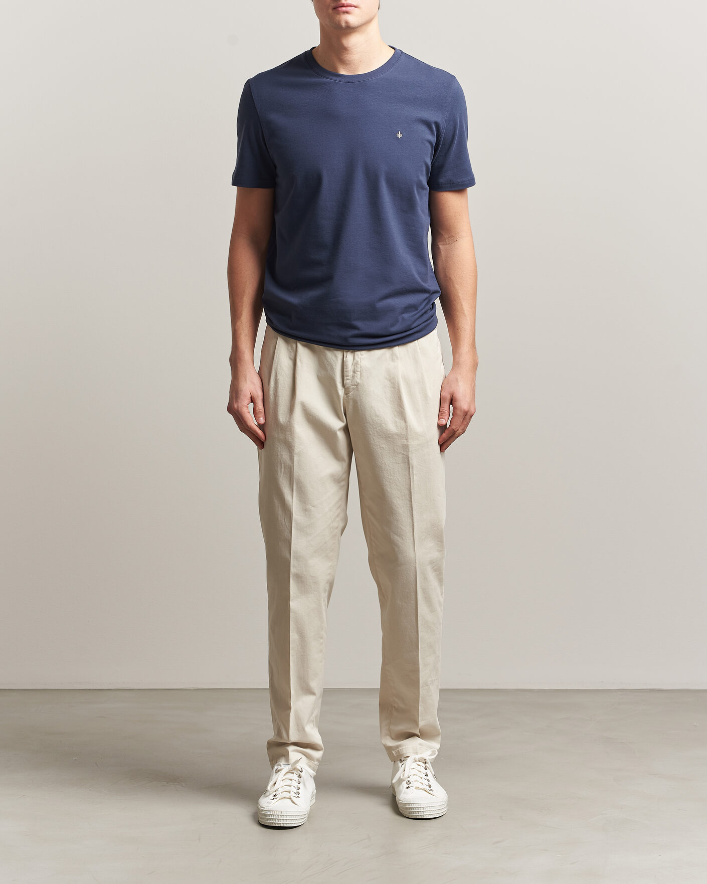 Hombres | Camisetas | Morris | James T-Shirt Navy