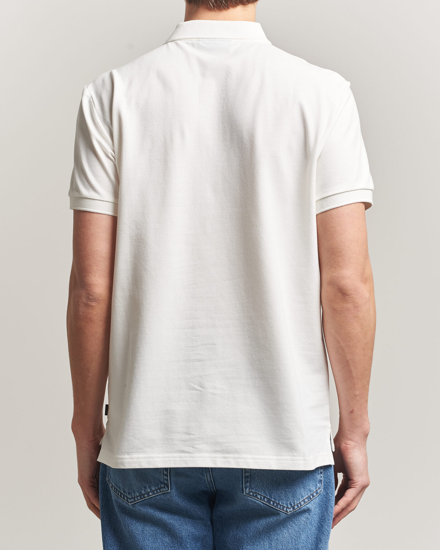 Hombres | Polos | Morris | Barton Pique Off White