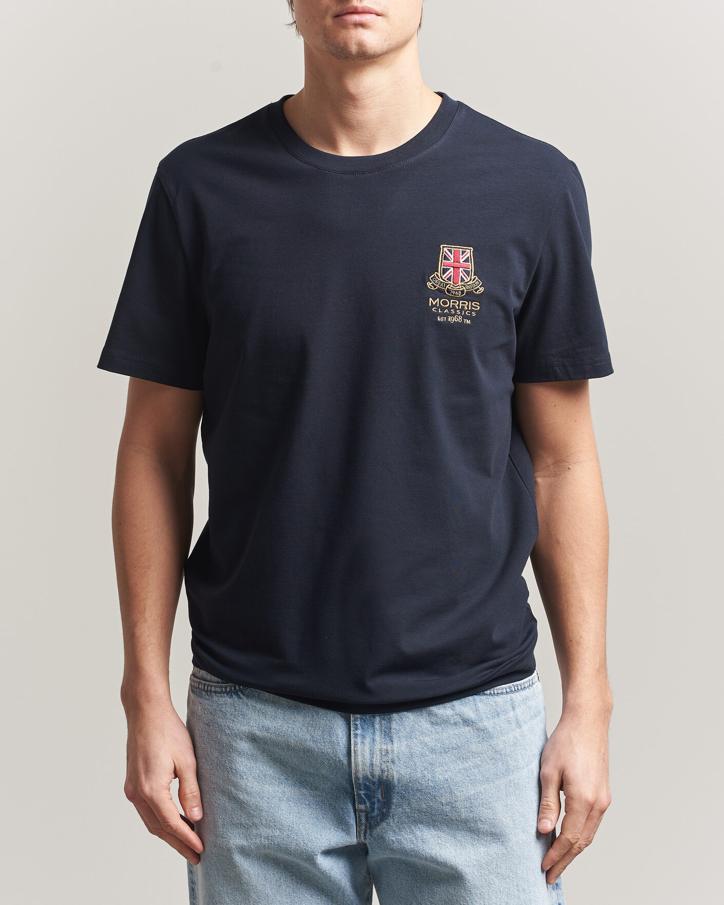 Hombres | Camisetas | Morris | Barton T-Shirt Navy