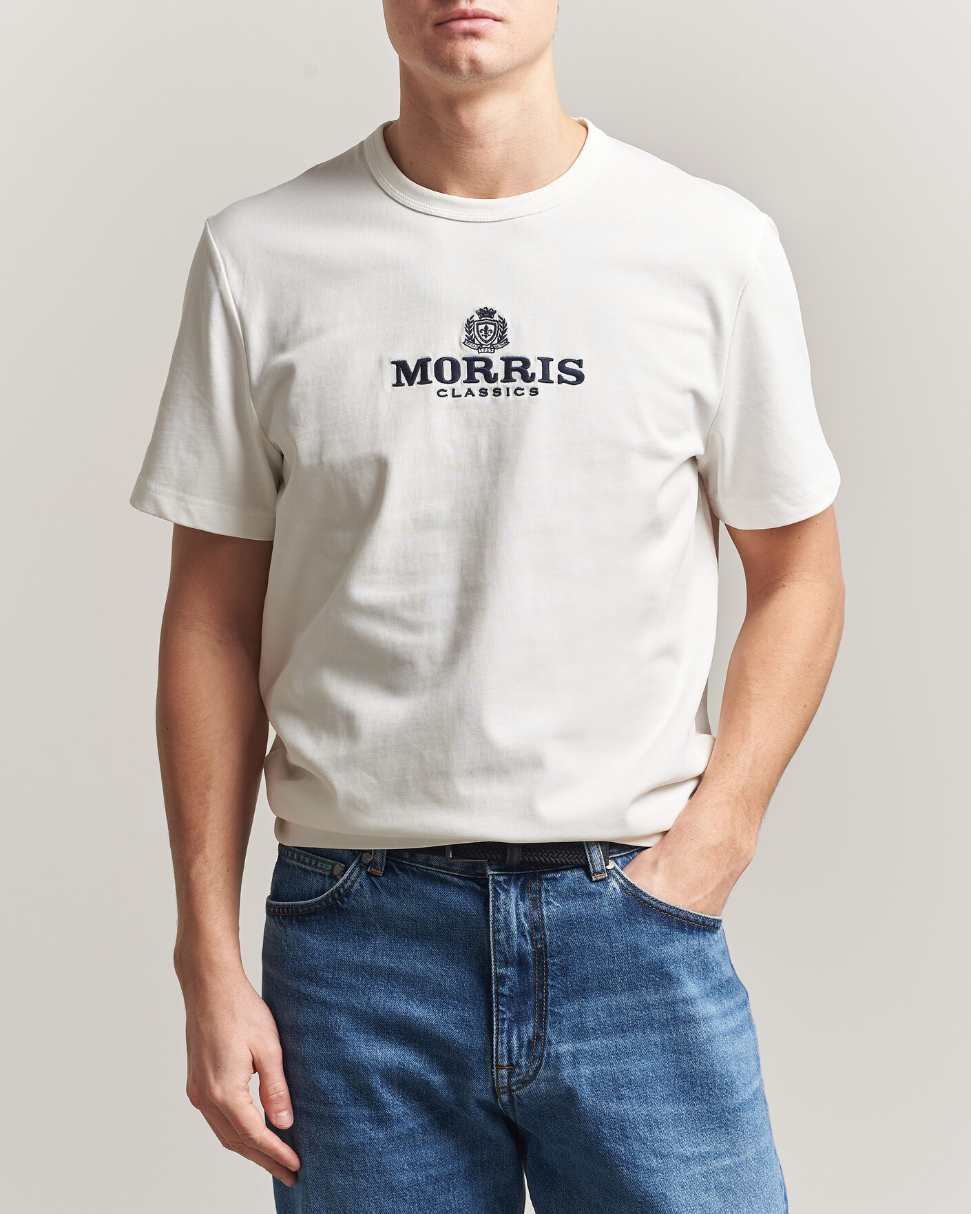 Hombres | Camisetas | Morris | Brian T-Shirt Off White
