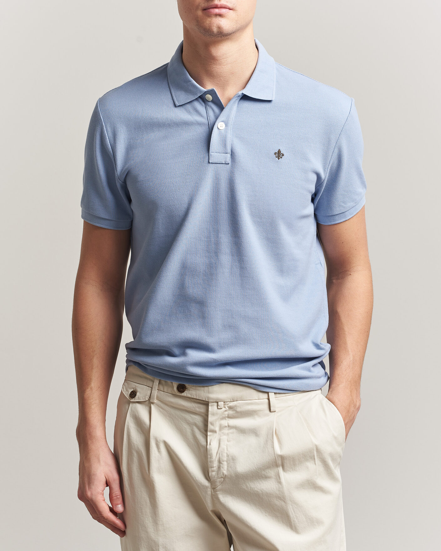 Hombres | Polos | Morris | New Pique Light Blue