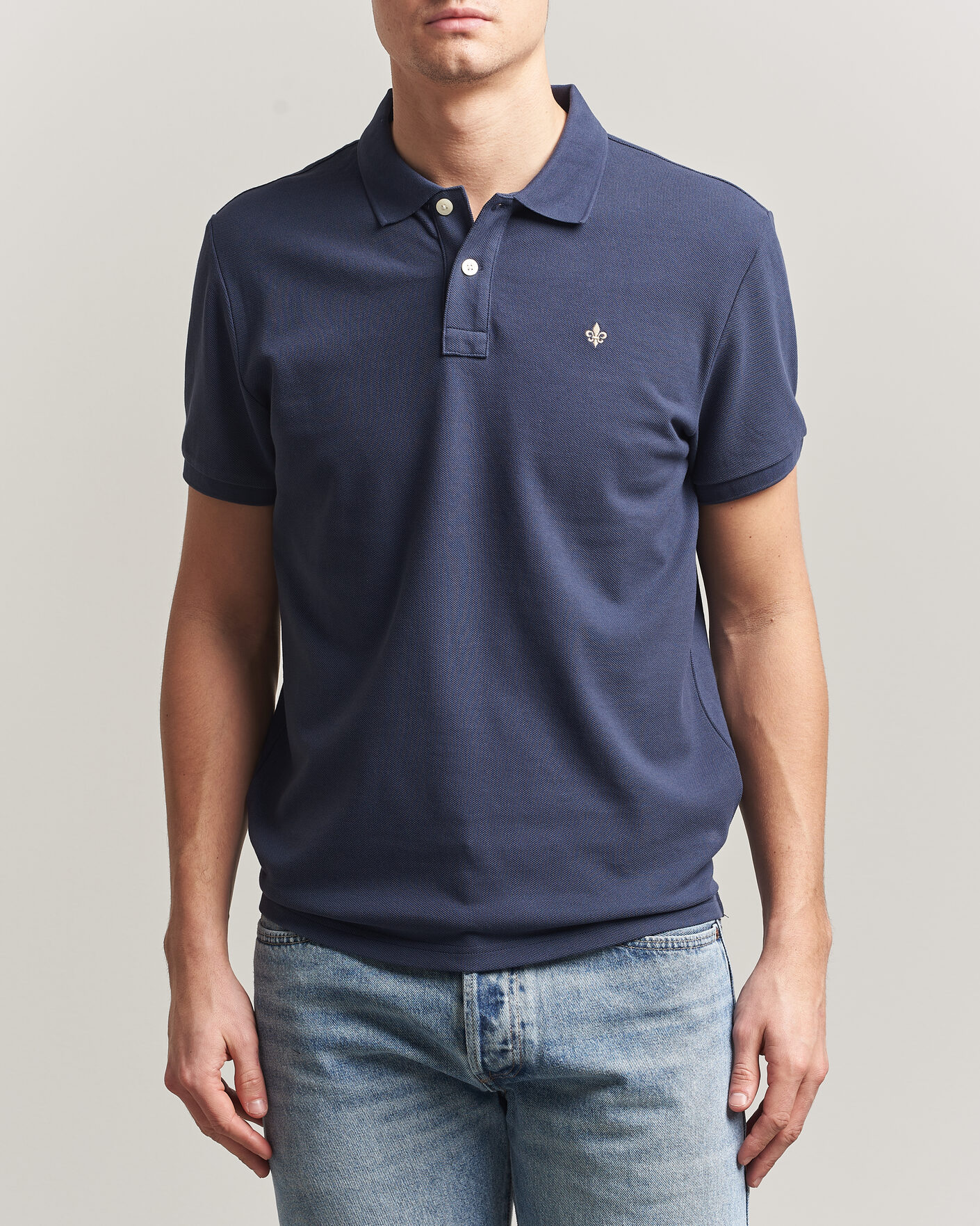 Hombres | Polos | Morris | New Pique Dark Blue