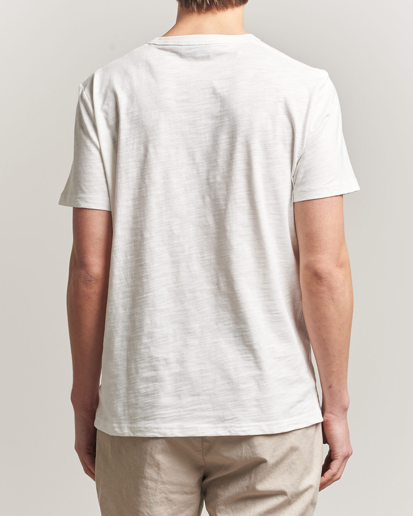 Hombres | Camisetas | Morris | Watson Slub T-Shirt Off White
