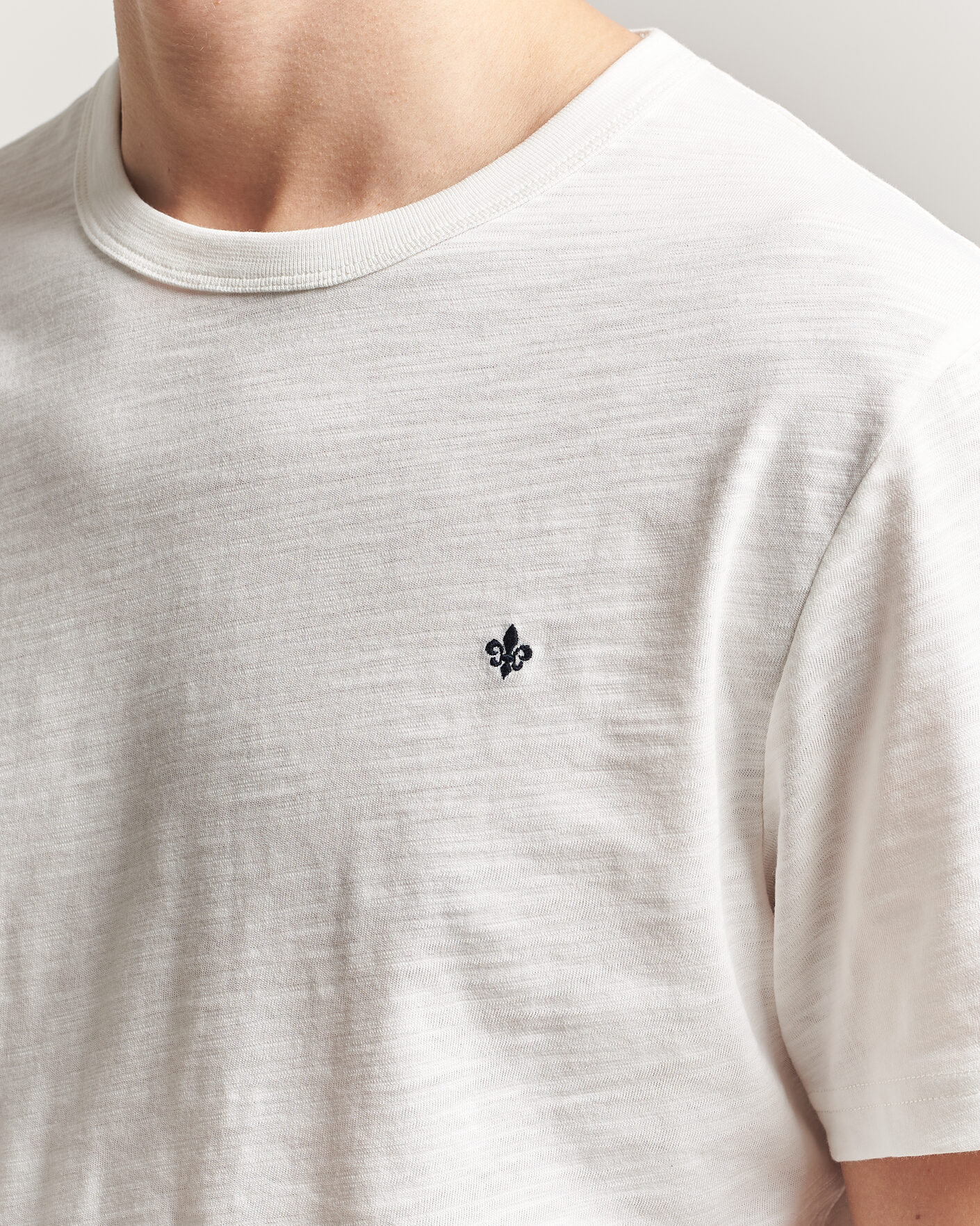 Hombres | Camisetas | Morris | Watson Slub T-Shirt Off White