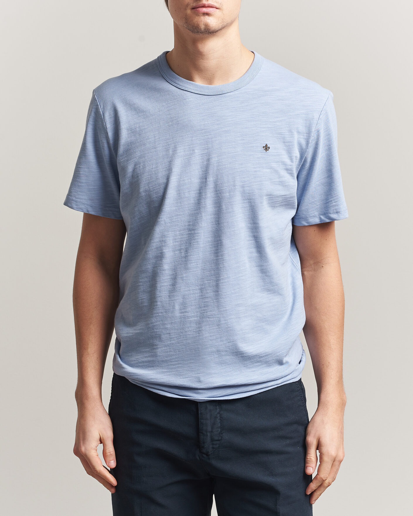 Hombres | Camisetas | Morris | Watson Slub T-Shirt Light Blue