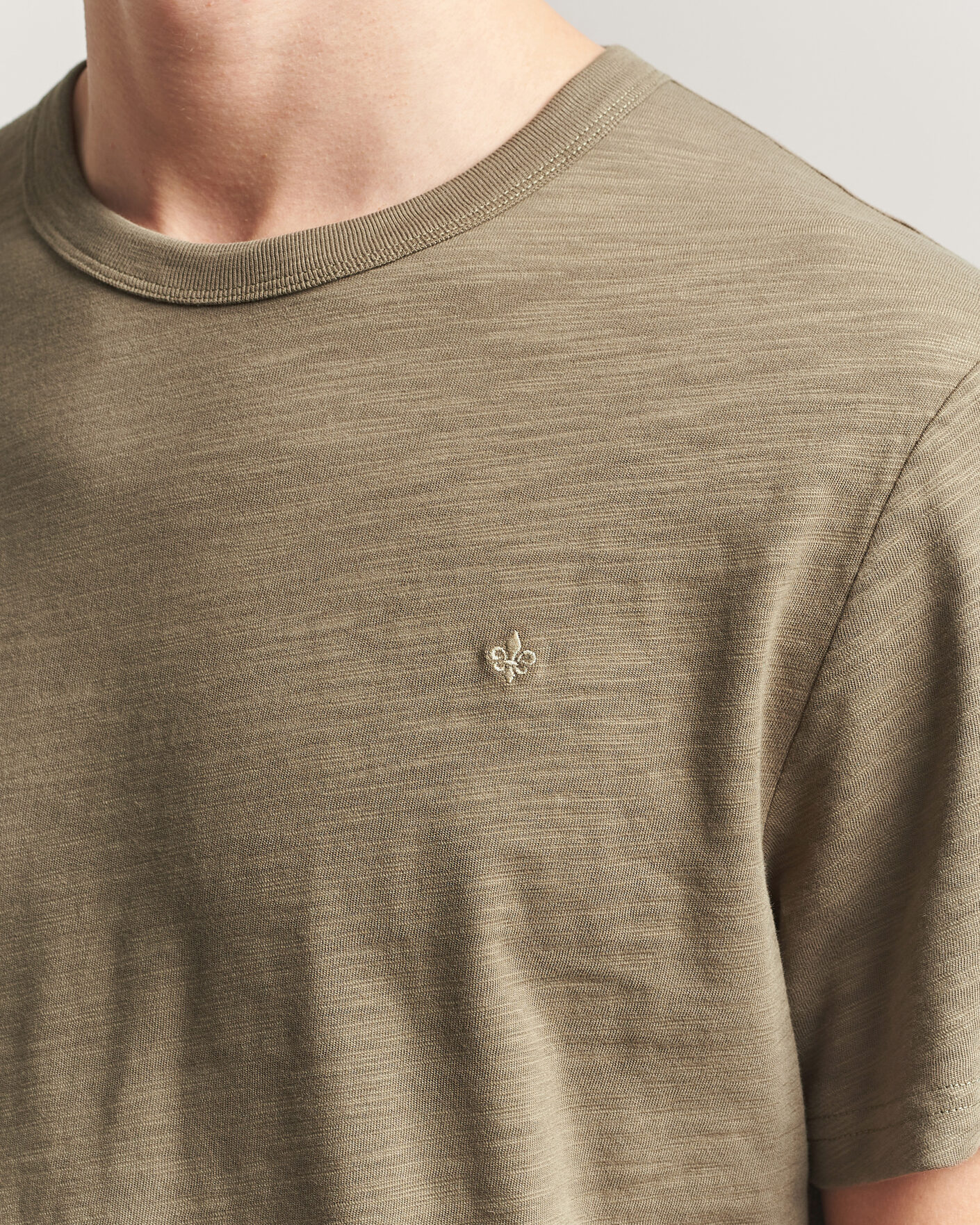 Hombres | Camisetas | Morris | Watson Slub T-Shirt Olive