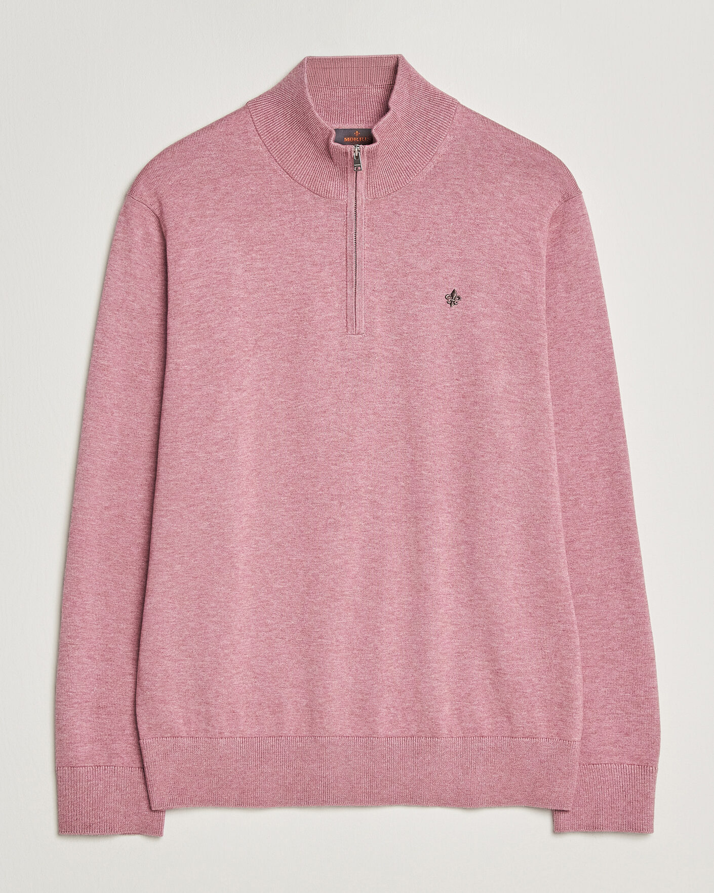 Hombres | Jerséis y prendas de punto | Morris | Riley Half-Zip Pink