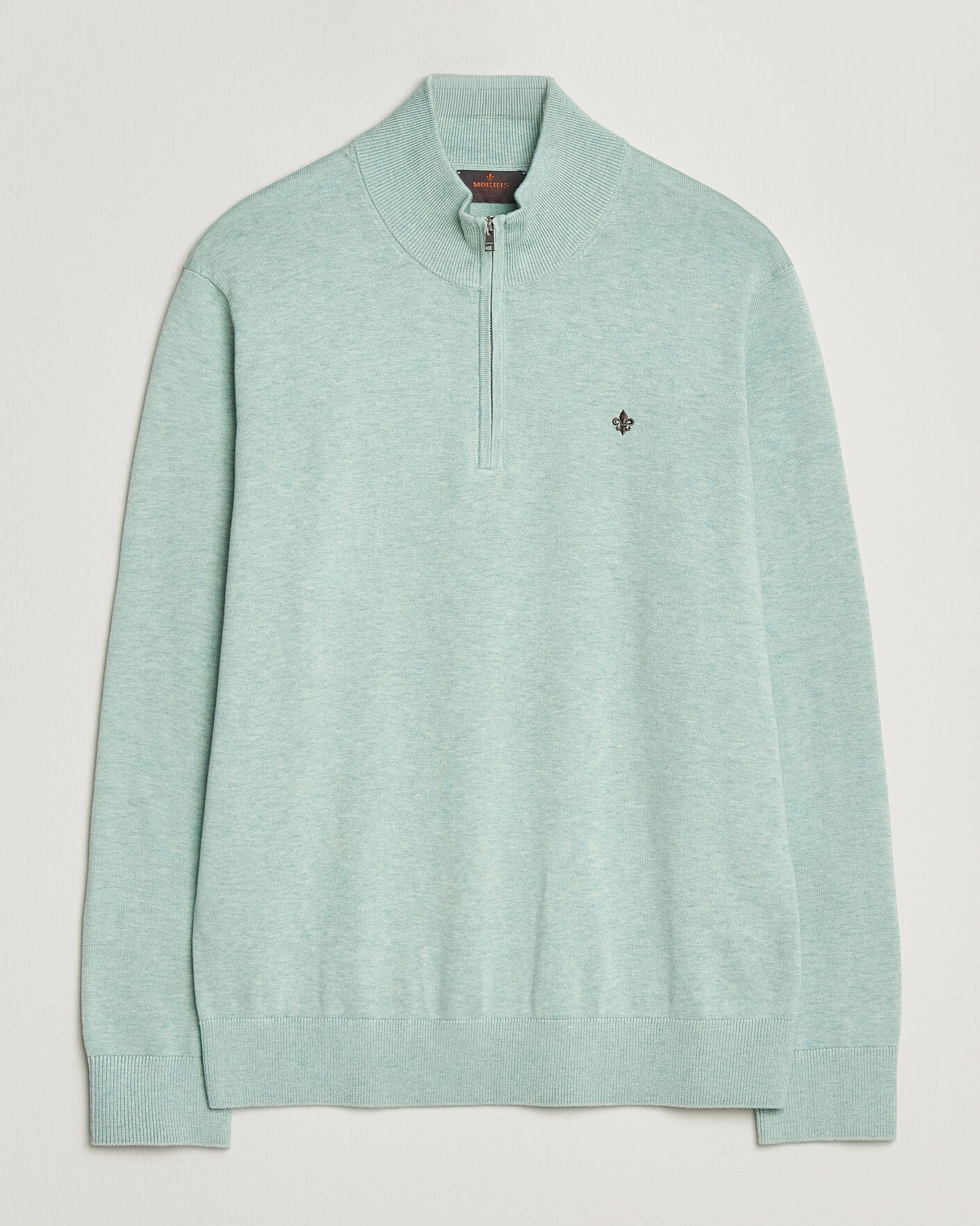 Hombres | Jerséis y prendas de punto | Morris | Riley Half-Zip Green
