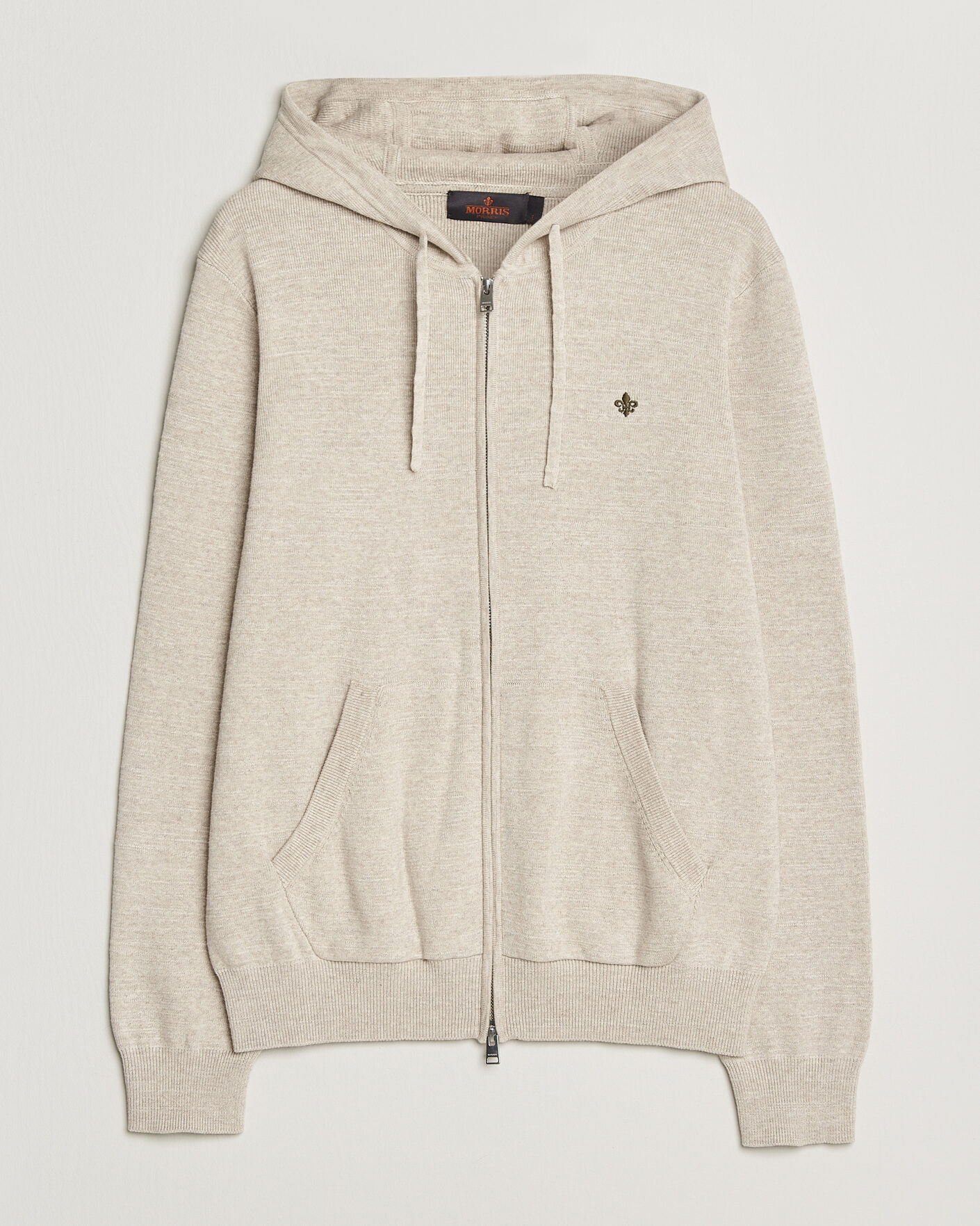 Hombres | Jerséis y prendas de punto | Morris | Randall Full-Zip Hoodie Khaki