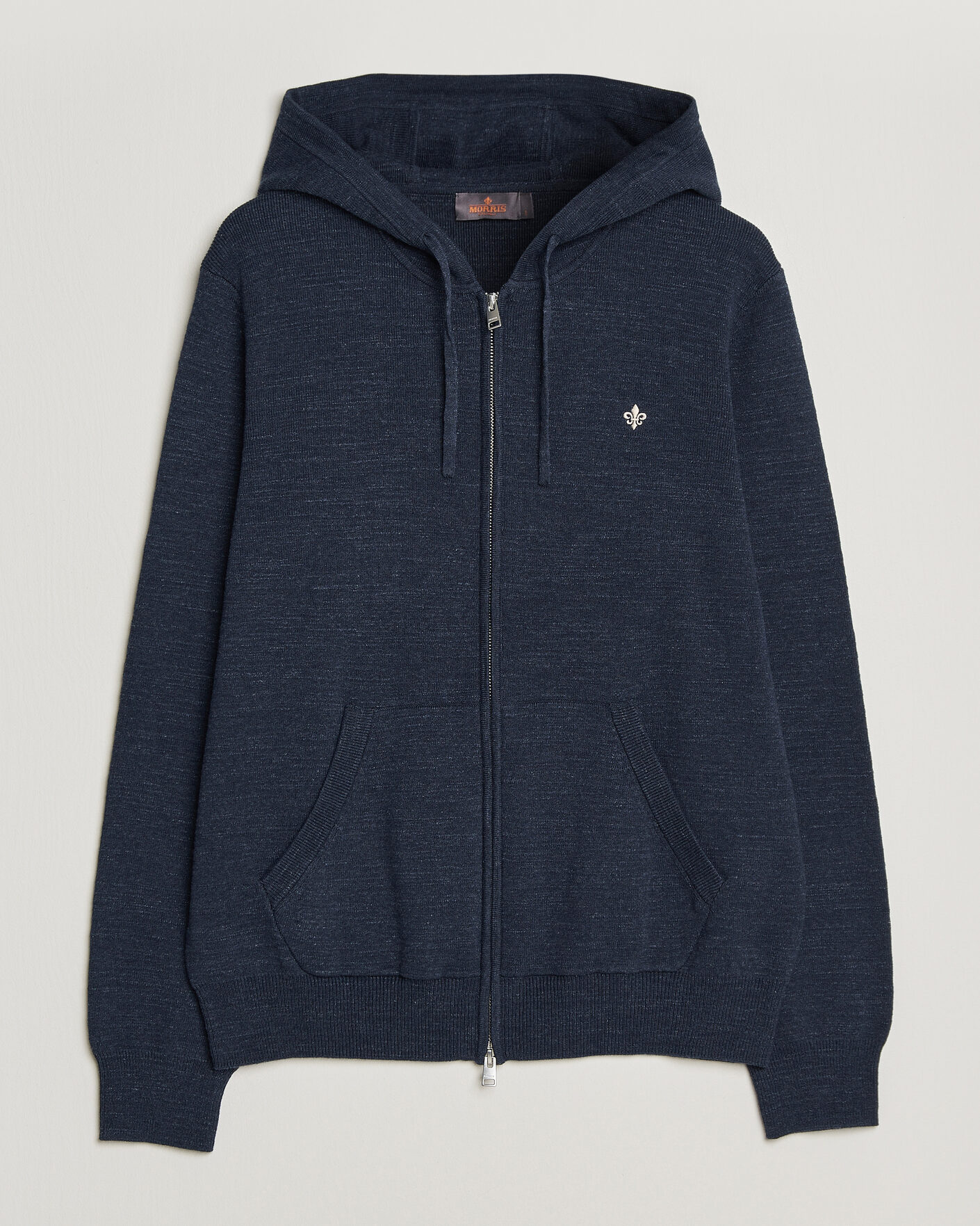 Hombres | Jerséis y prendas de punto | Morris | Randall Full-Zip Hoodie Navy