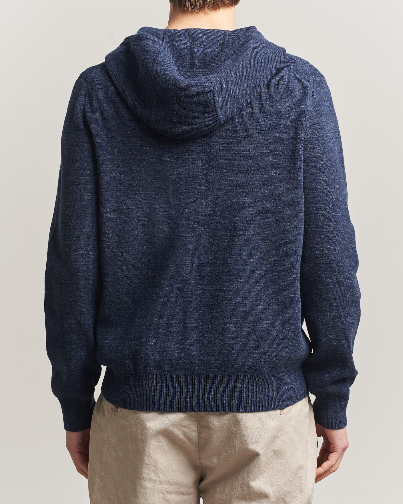 Hombres | Jerséis y prendas de punto | Morris | Randall Full-Zip Hoodie Navy