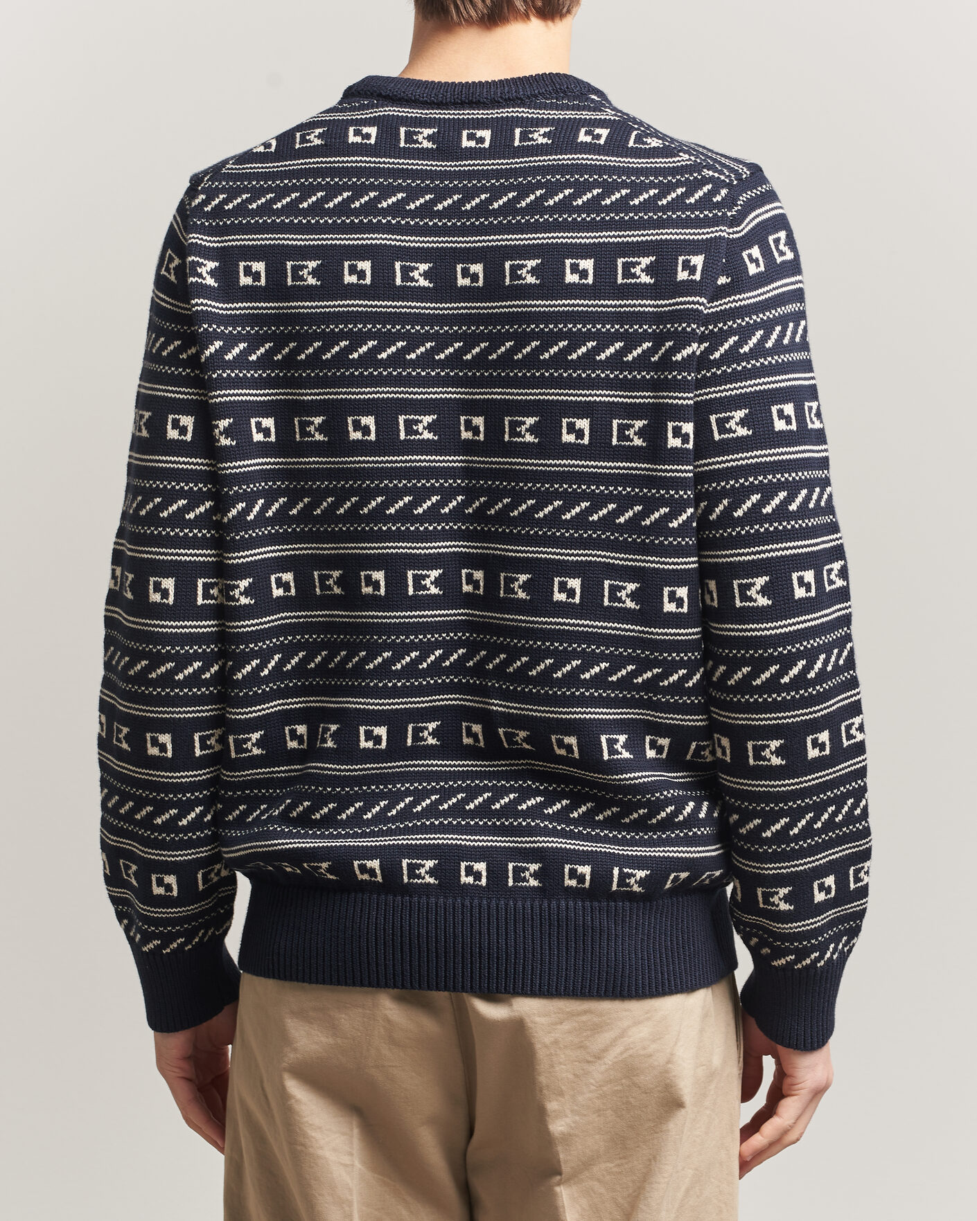 Hombres | Jerséis y prendas de punto | Morris | Barrington Oneck Navy