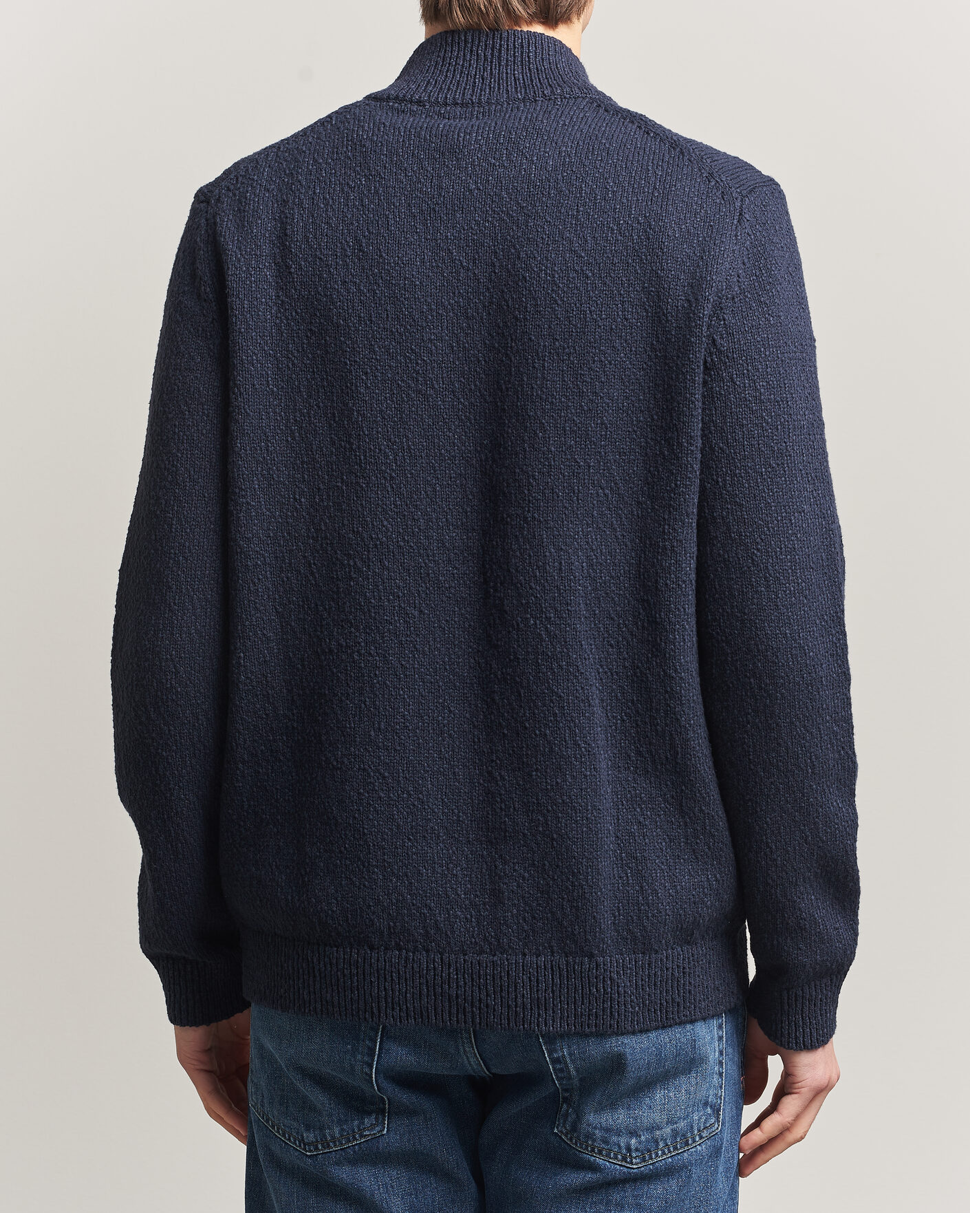 Hombres | Jerséis y prendas de punto | Morris | Windham Button Cardigan Navy
