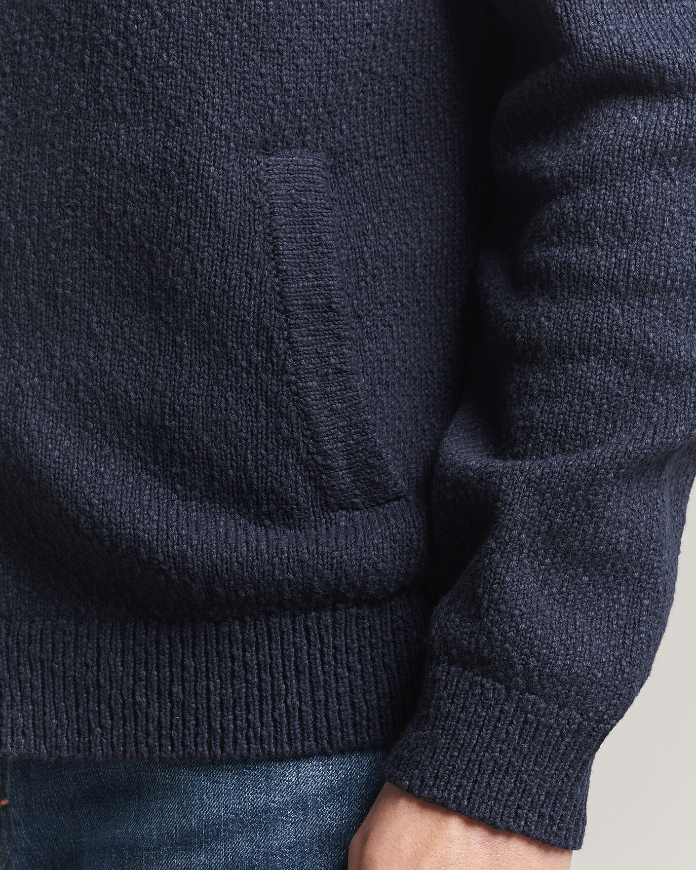 Hombres | Jerséis y prendas de punto | Morris | Windham Button Cardigan Navy