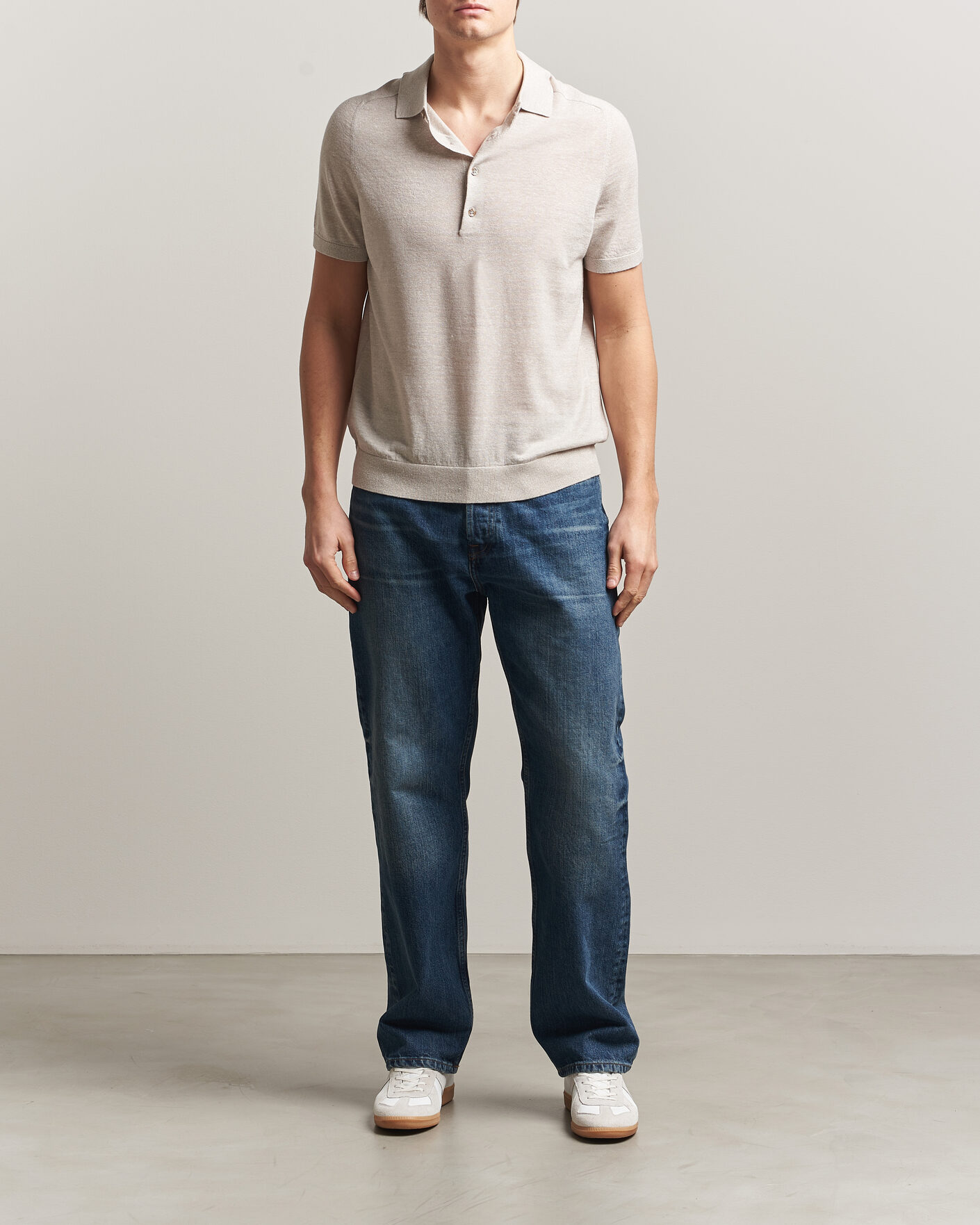 Hombres | Polos | Morris | Colin Short Sleeve Polo Shirt Khaki